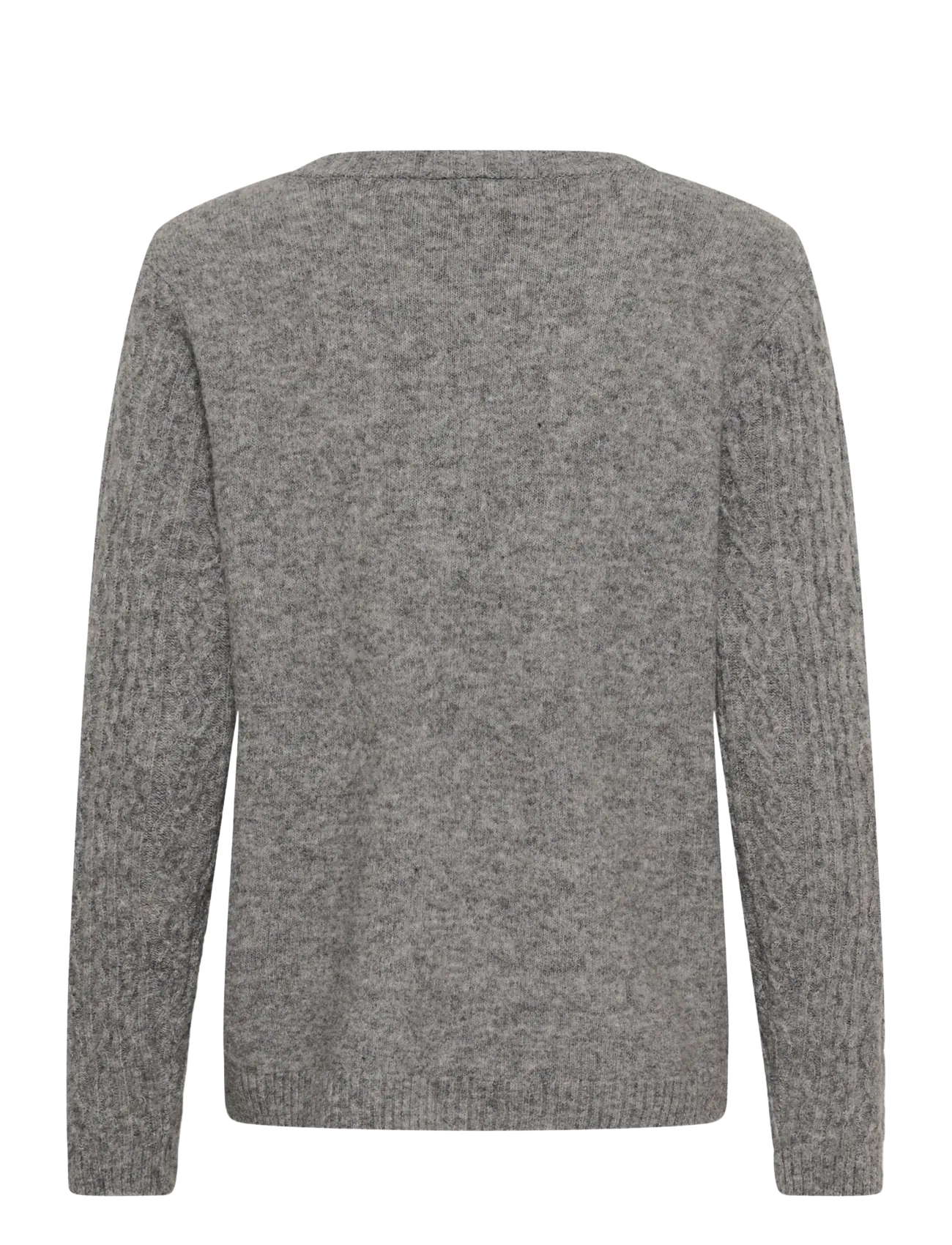 Cream - CRHope Knit Cardigan - grey melange - 1