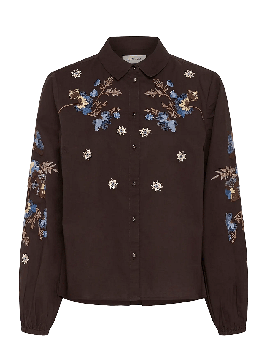 Cream - CRPeona Shirt - långärmade skjortor - java - 0