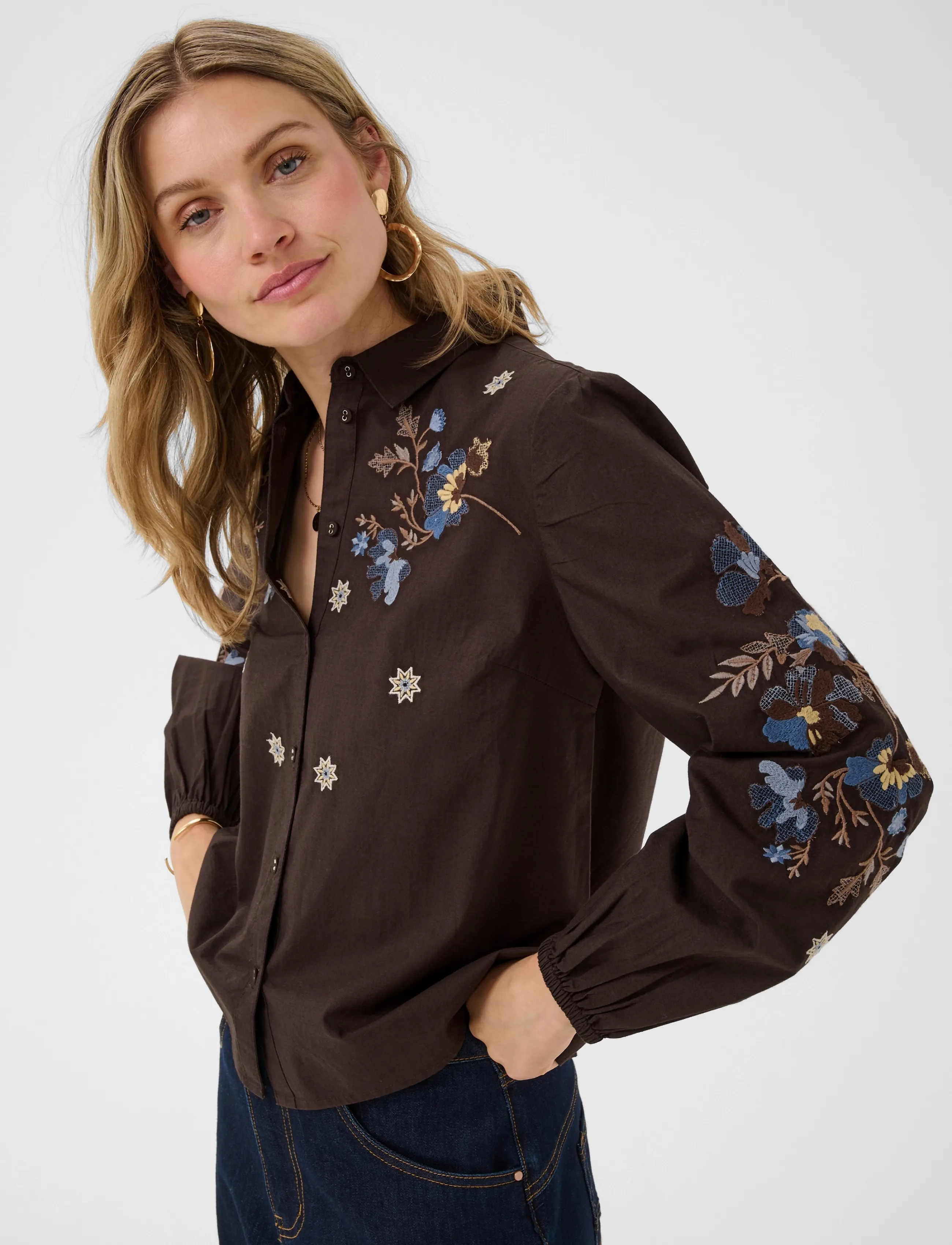 Cream - CRPeona Shirt - langärmlige hemden - java - 5
