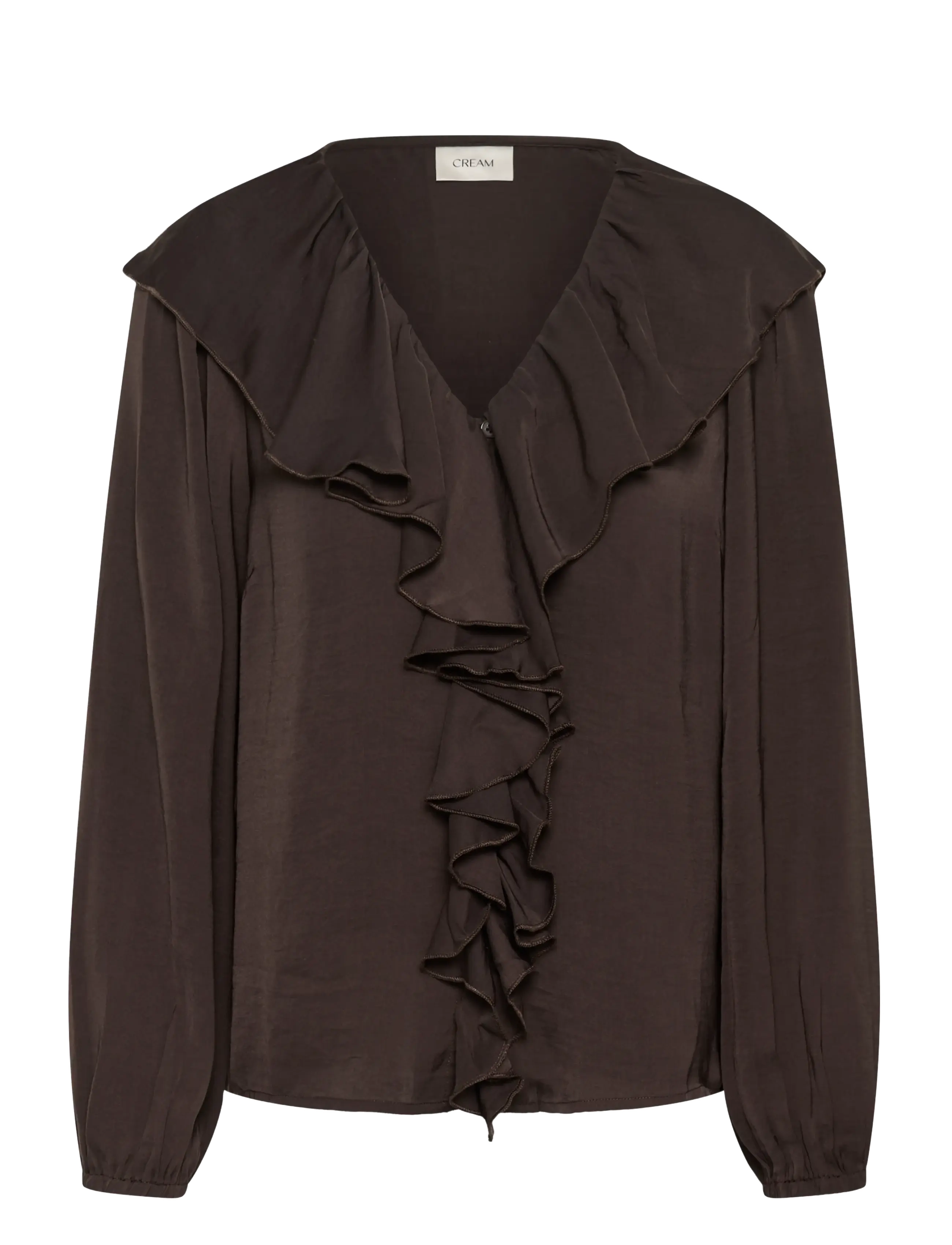 Cream CRBeliv Blouse - Cream - JAVA / brown