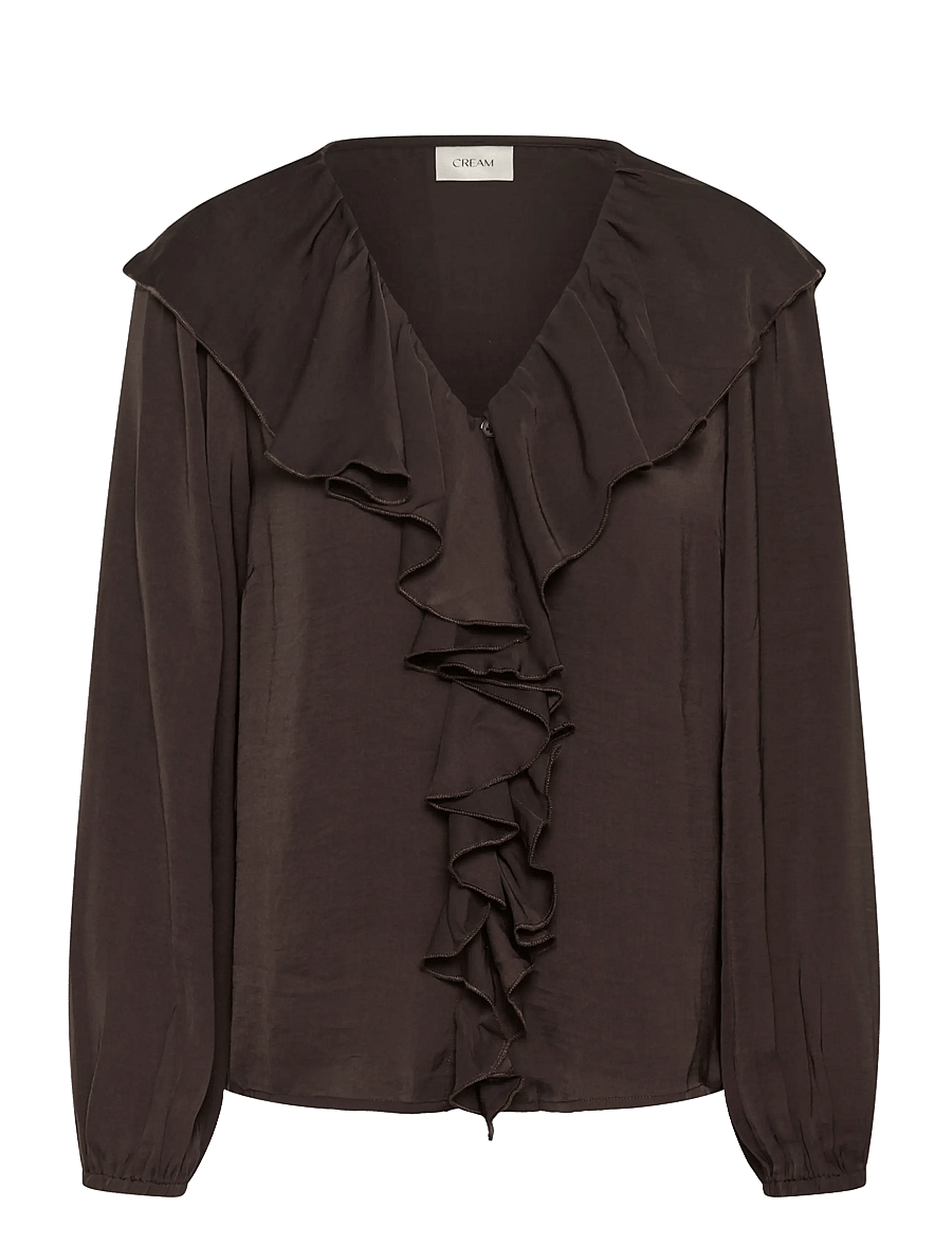 Cream - CRBeliv Blouse - langärmelige blusen - java - 0