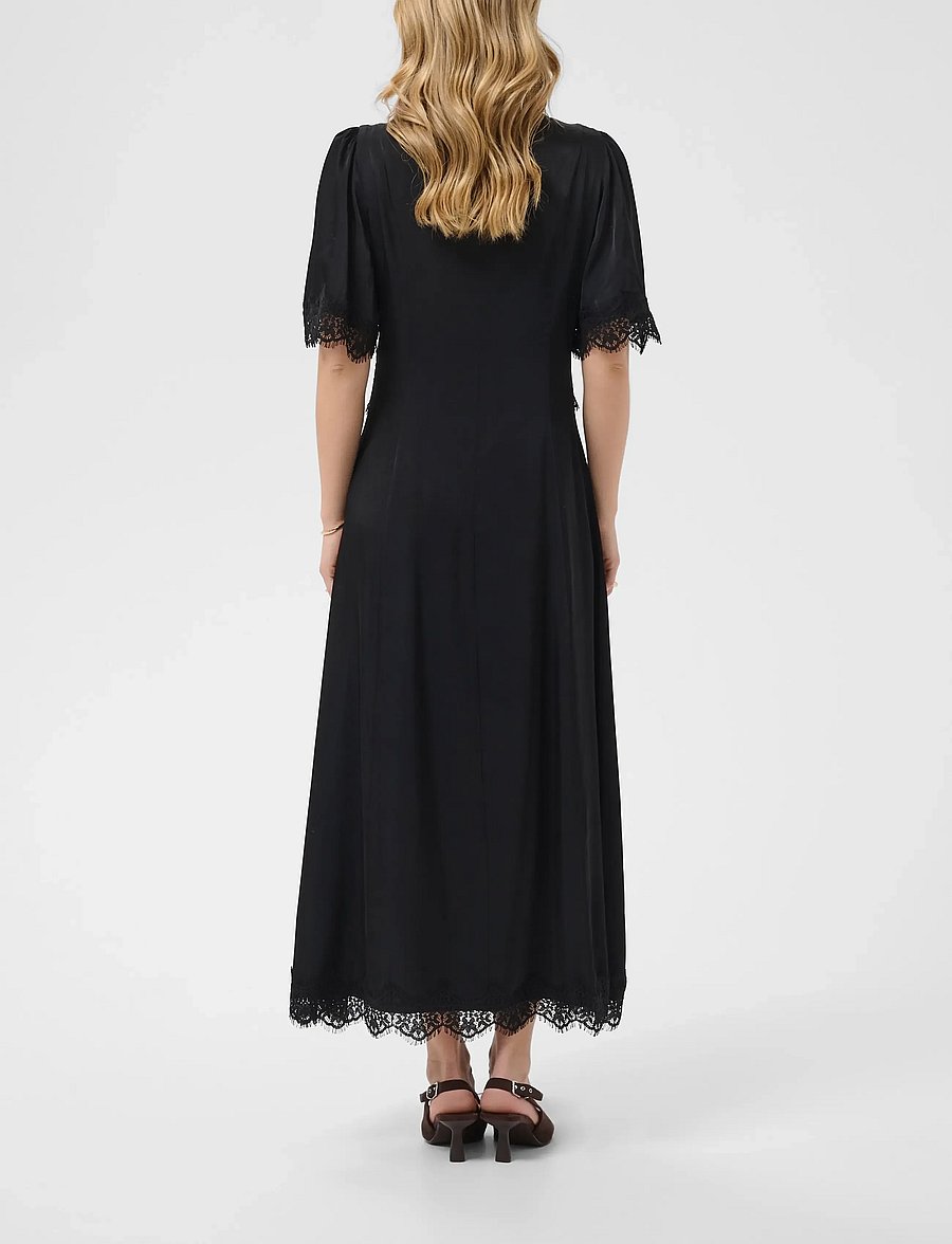 Cream - CRConfir Dress - blondekjoler - pitch black - 3
