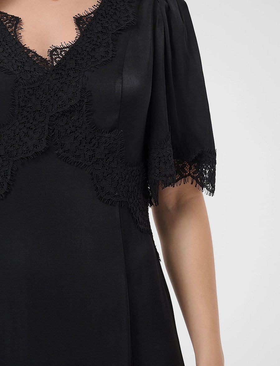 Cream - CRConfir Dress - blondekjoler - pitch black - 5
