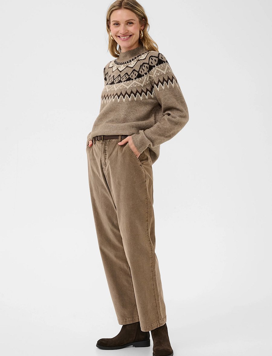 Cream - CRCherrie Pullover - pullover - brown lentil melange - 3