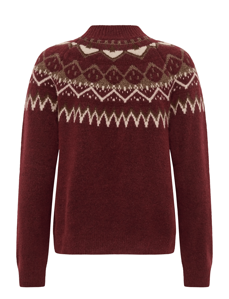 Cream - CRCherrie Pullover - pullover - carbernet island - 1