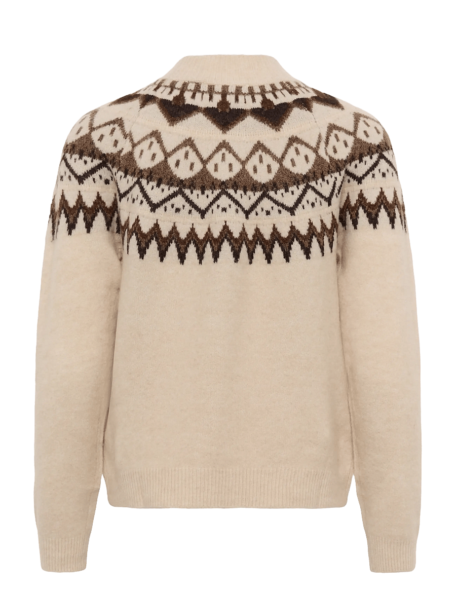 Cream - CRCherrie Pullover - pullover - oatmeal melange - 1