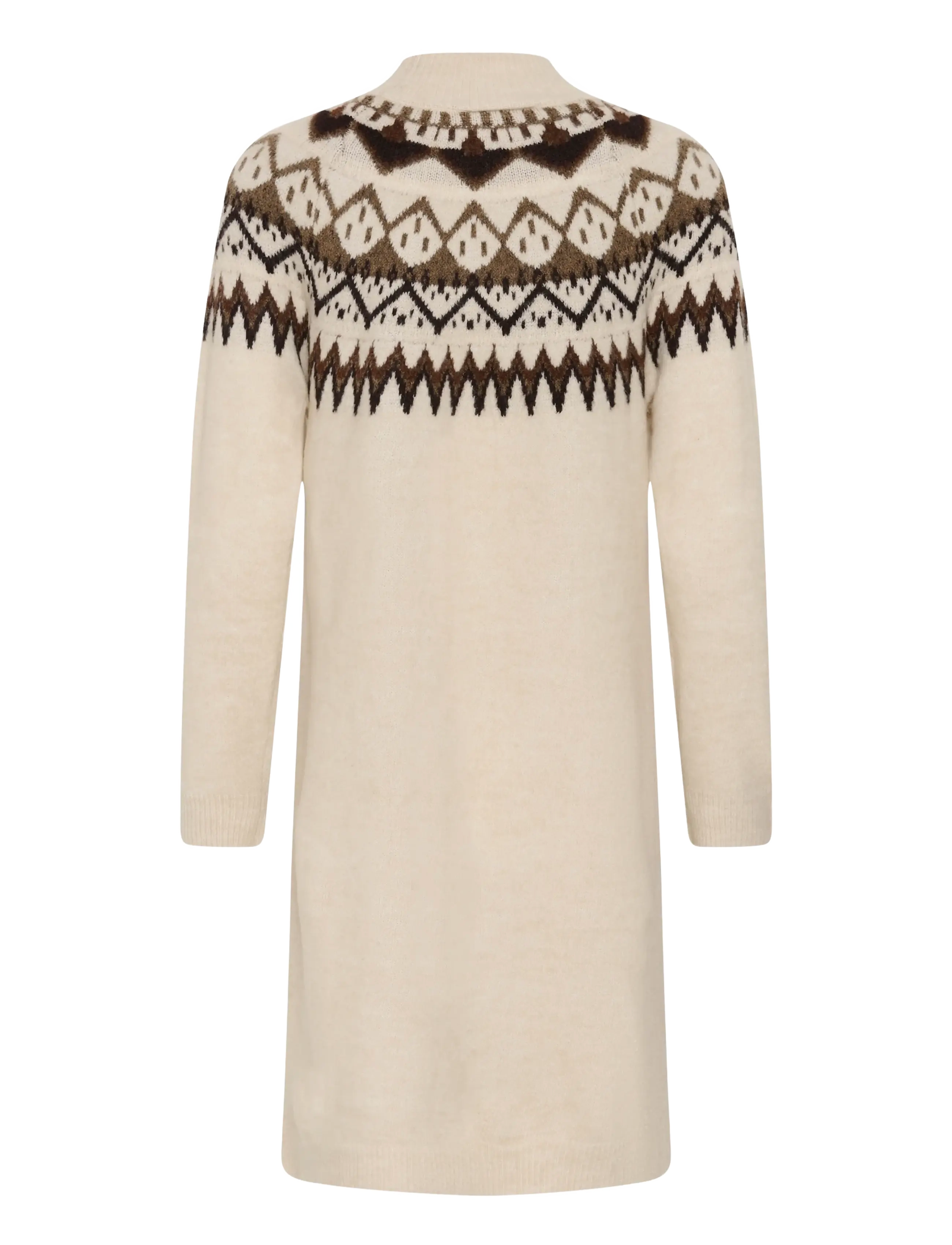 Cream - CRCherrie Knit Dress - strickkleider - oatmeal melange - 1