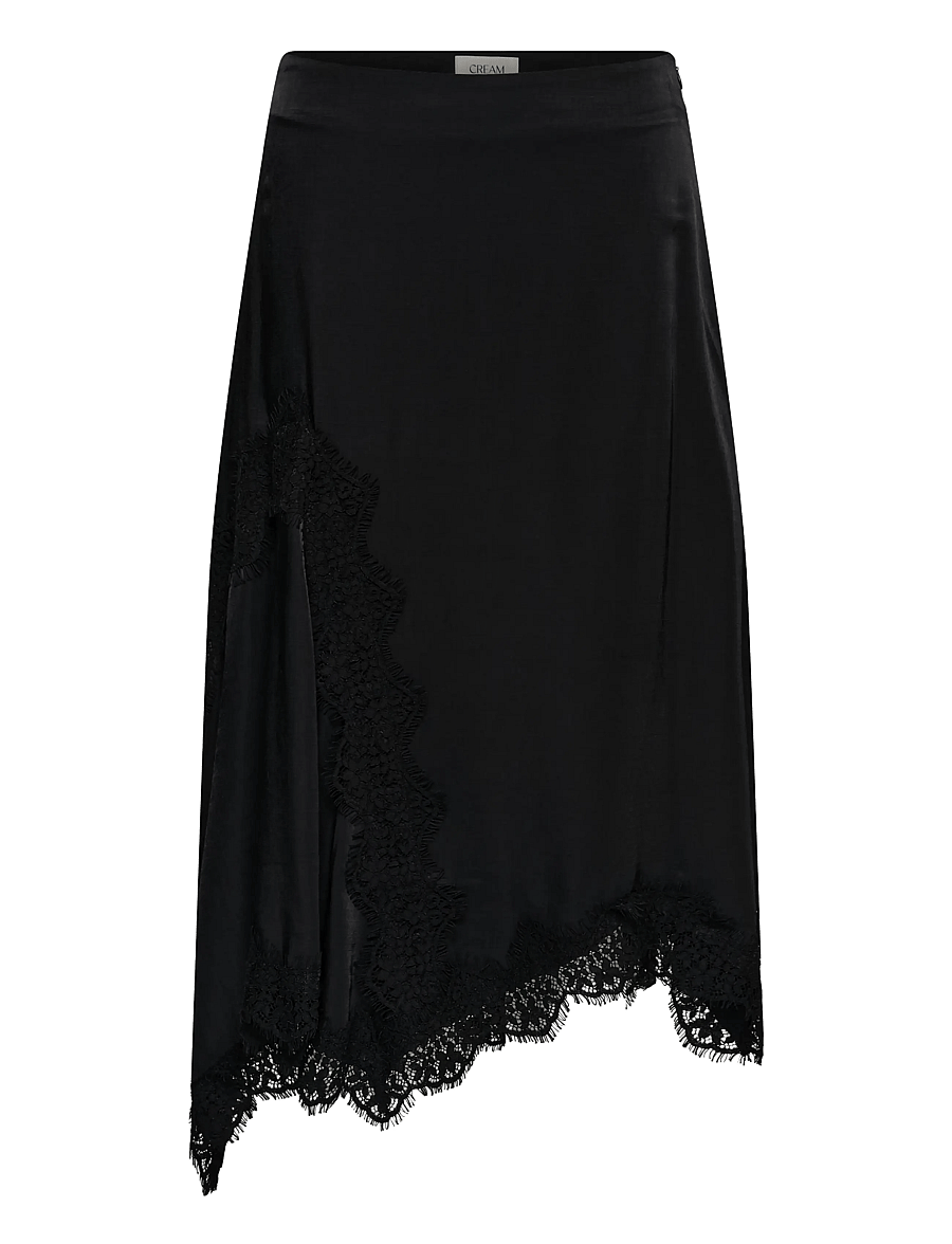 Cream - CRConfir Skirt - midi kjolar - pitch black - 0