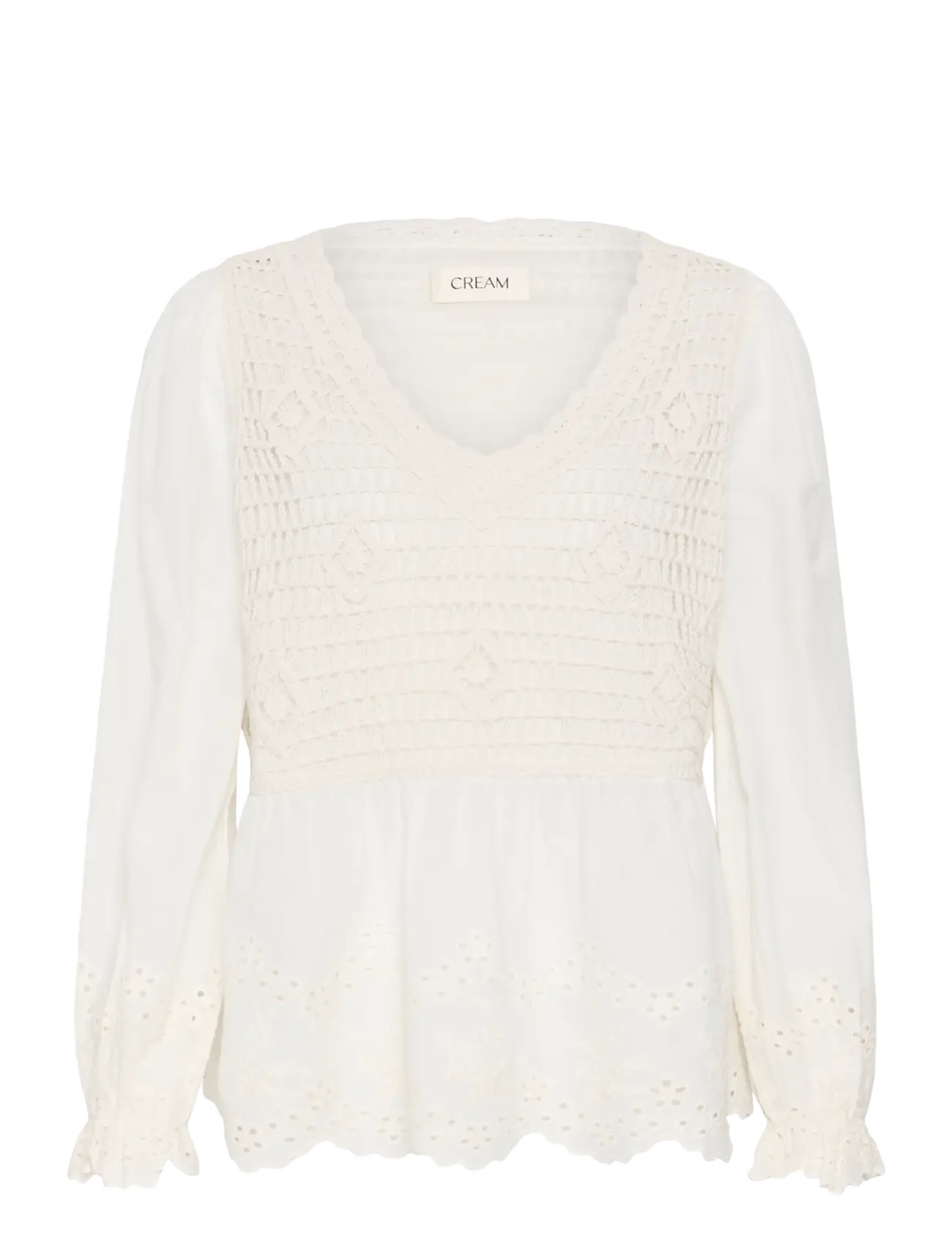 Cream CRSerin Blouse - Cream - WHISPER WHITE / cream