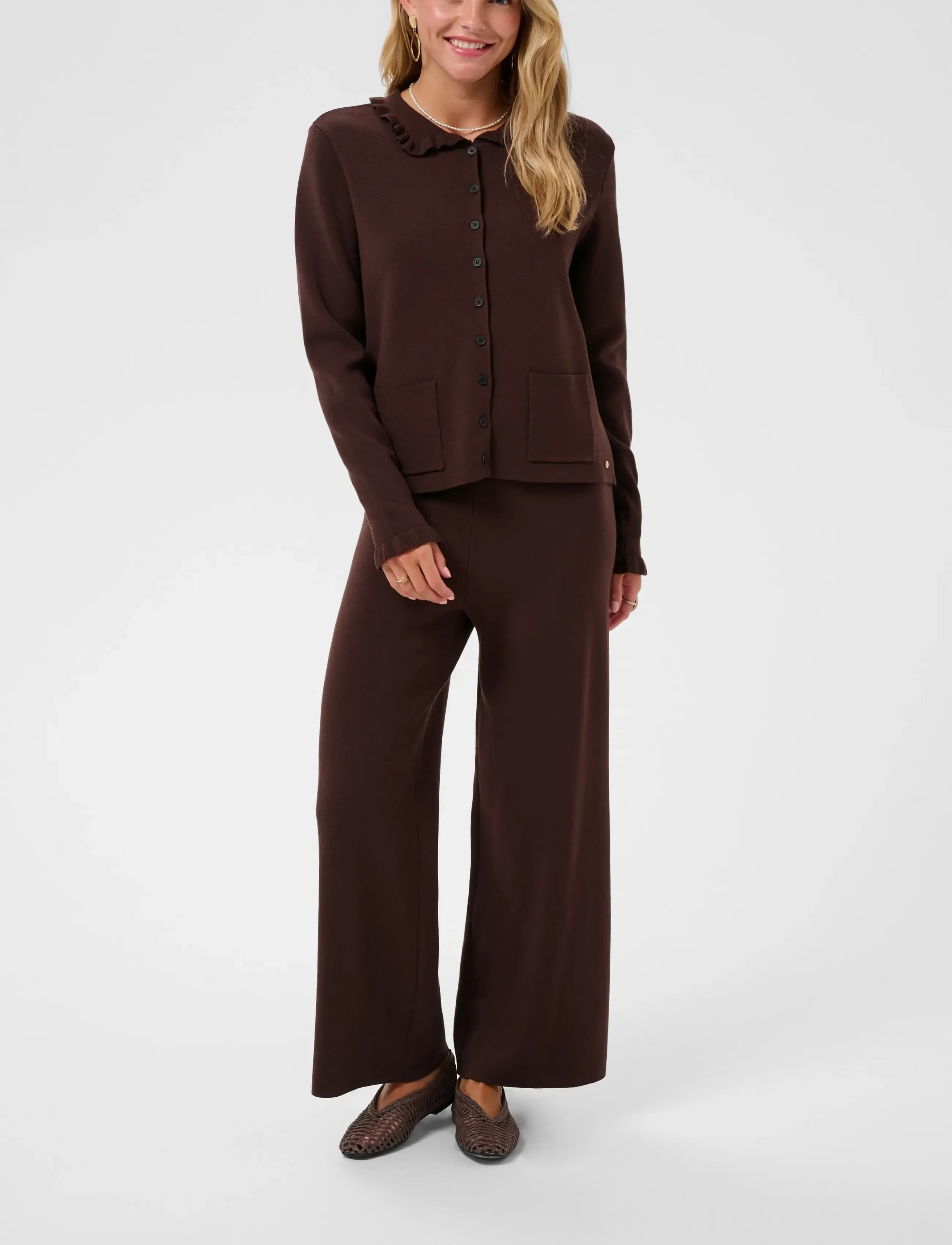 Cream - CRDela Knit Cardigan - java - 3