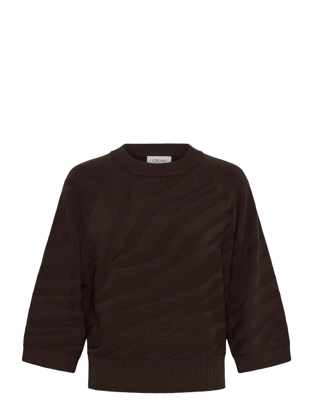 Cream Crdela Knit Pullover, M, Knitwear, Braun - Jumpers, Frauen