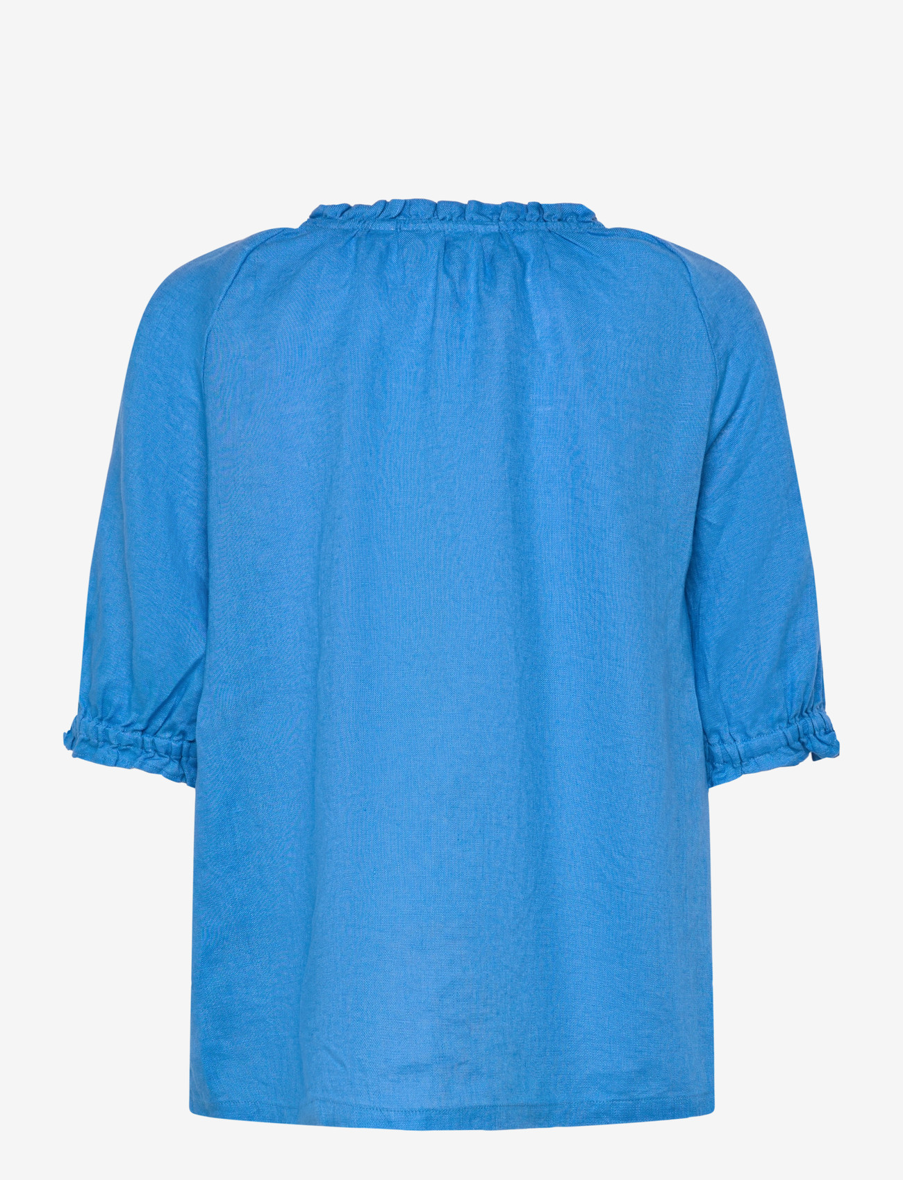 Cream - CRBellis Lace Blouse - lühikeste varrukatega pluusid - palace blue - 1