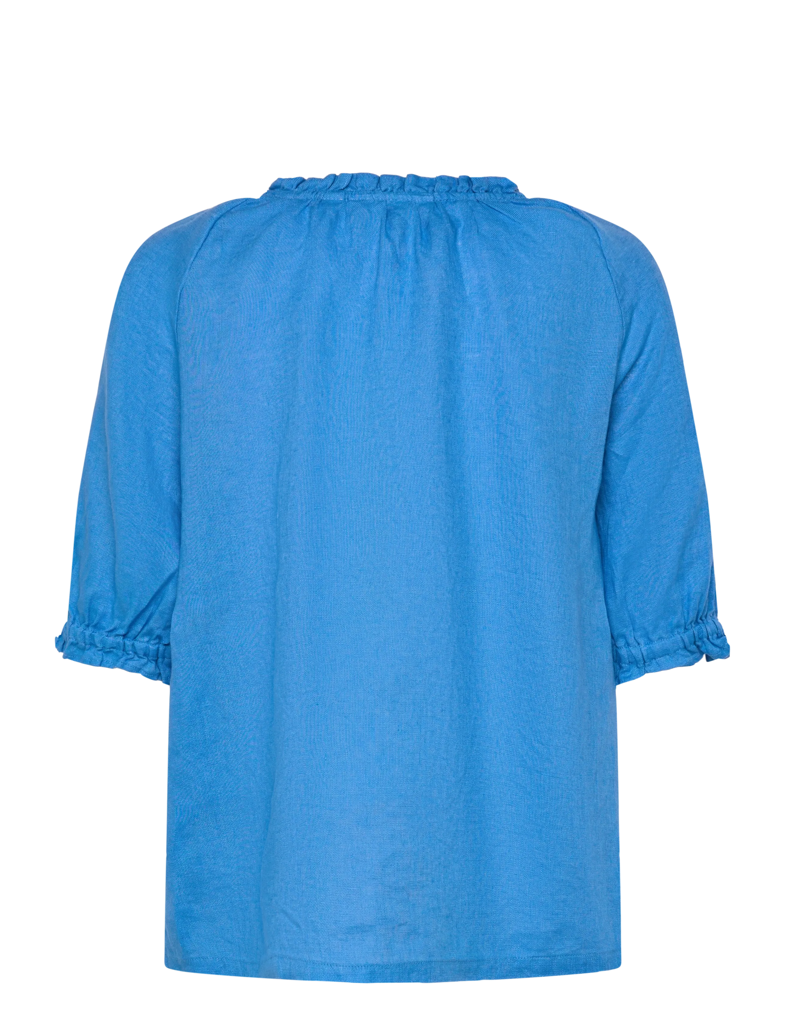 Cream - CRBellis Lace Blouse - lühikeste varrukatega pluusid - palace blue - 2