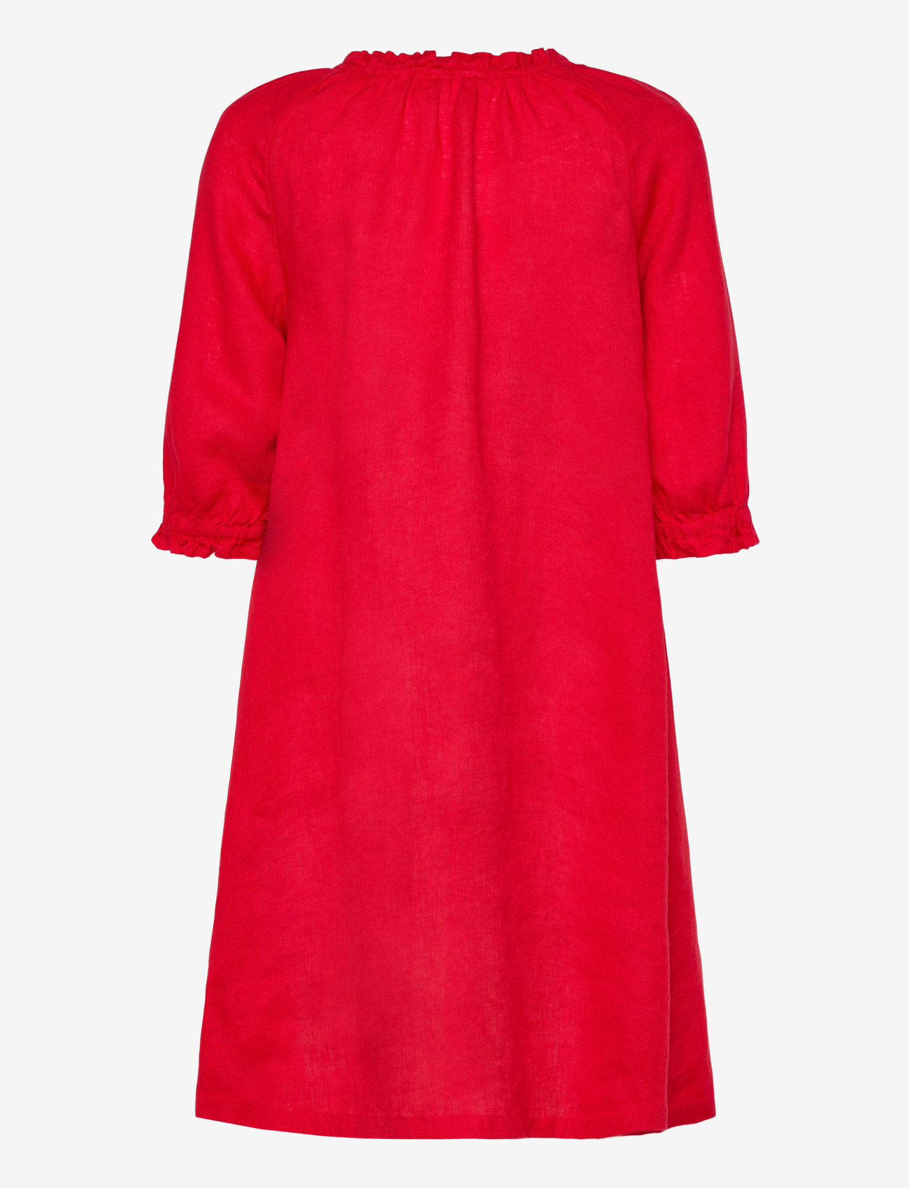 Cream - CRBellis Lace Dress Short - blondekjoler - high risk red - 2