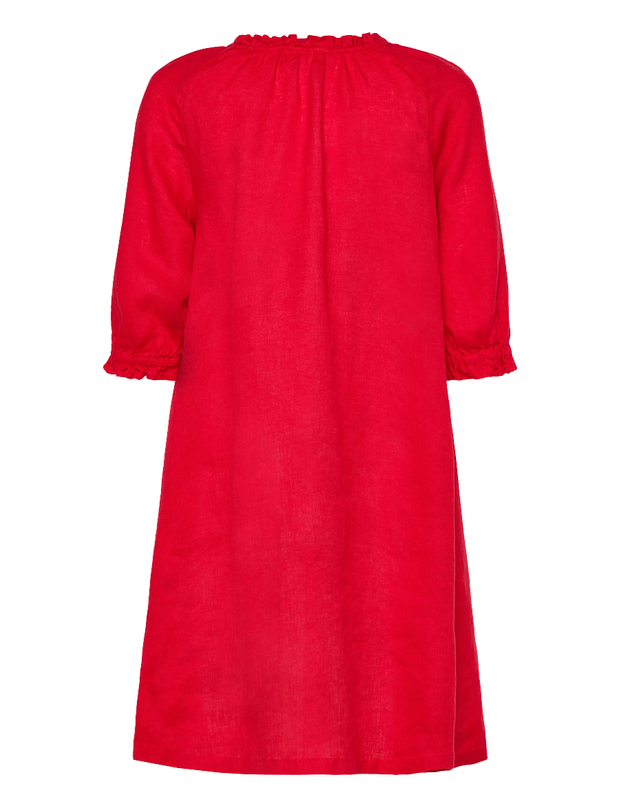 Cream - CRBellis Lace Dress Short - spitzenkleider - high risk red - 2