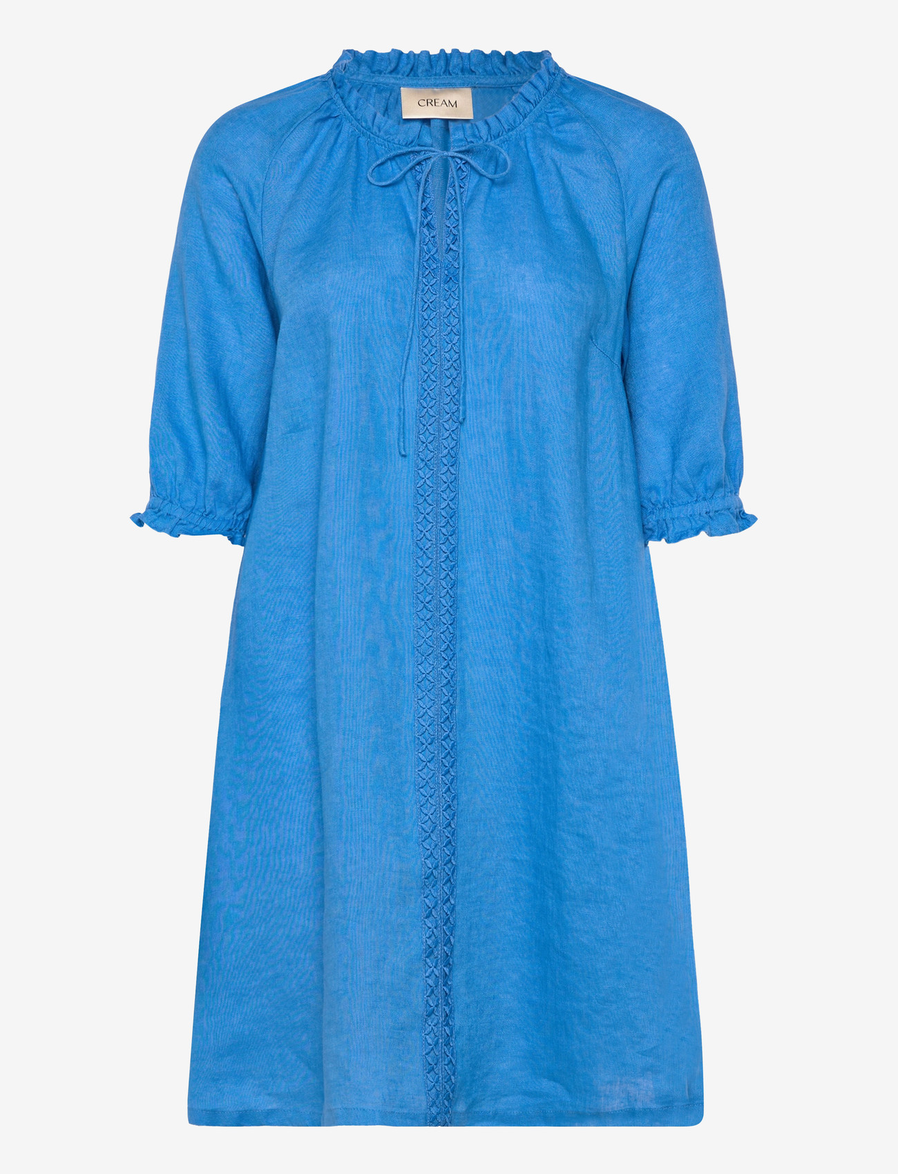 Cream - CRBellis Lace Dress Short - pitskleidid - palace blue - 1