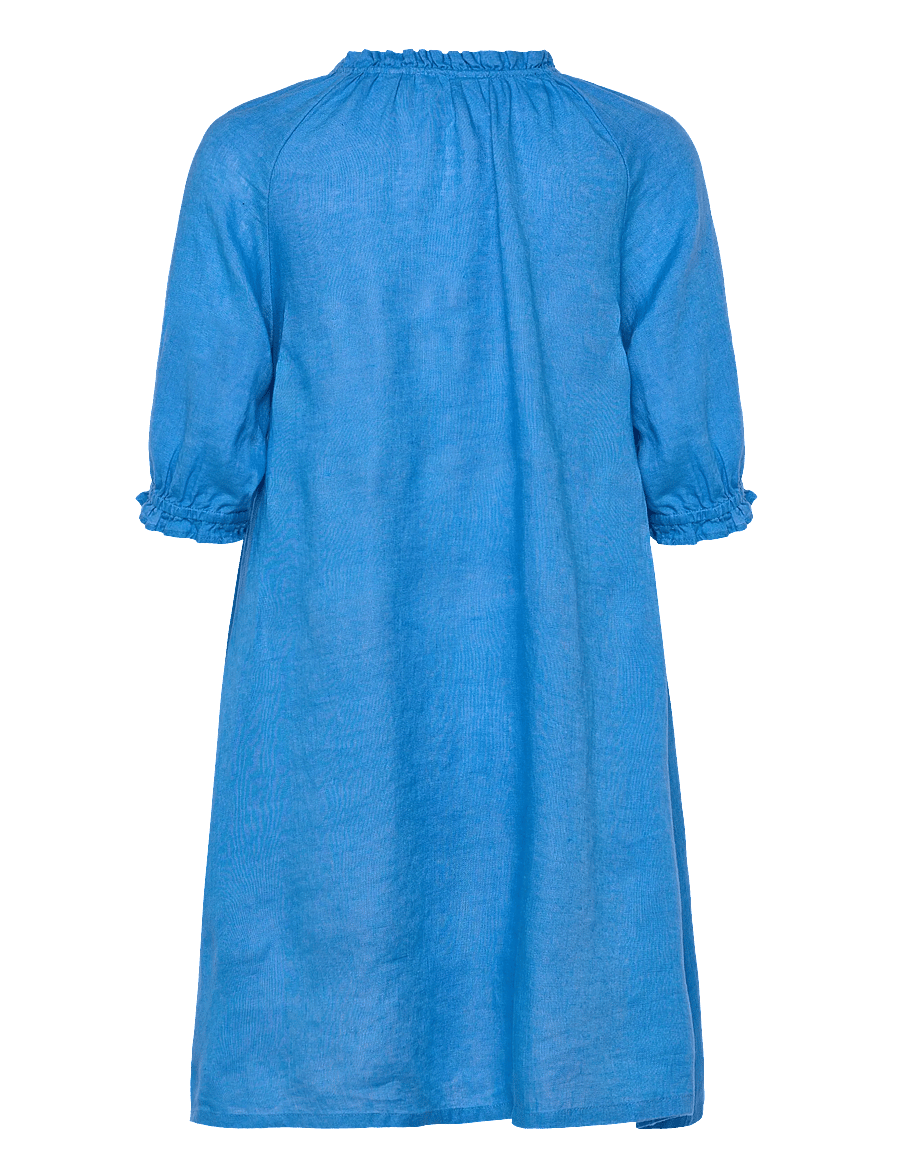 Cream - CRBellis Lace Dress Short - pitsimekot - palace blue - 2