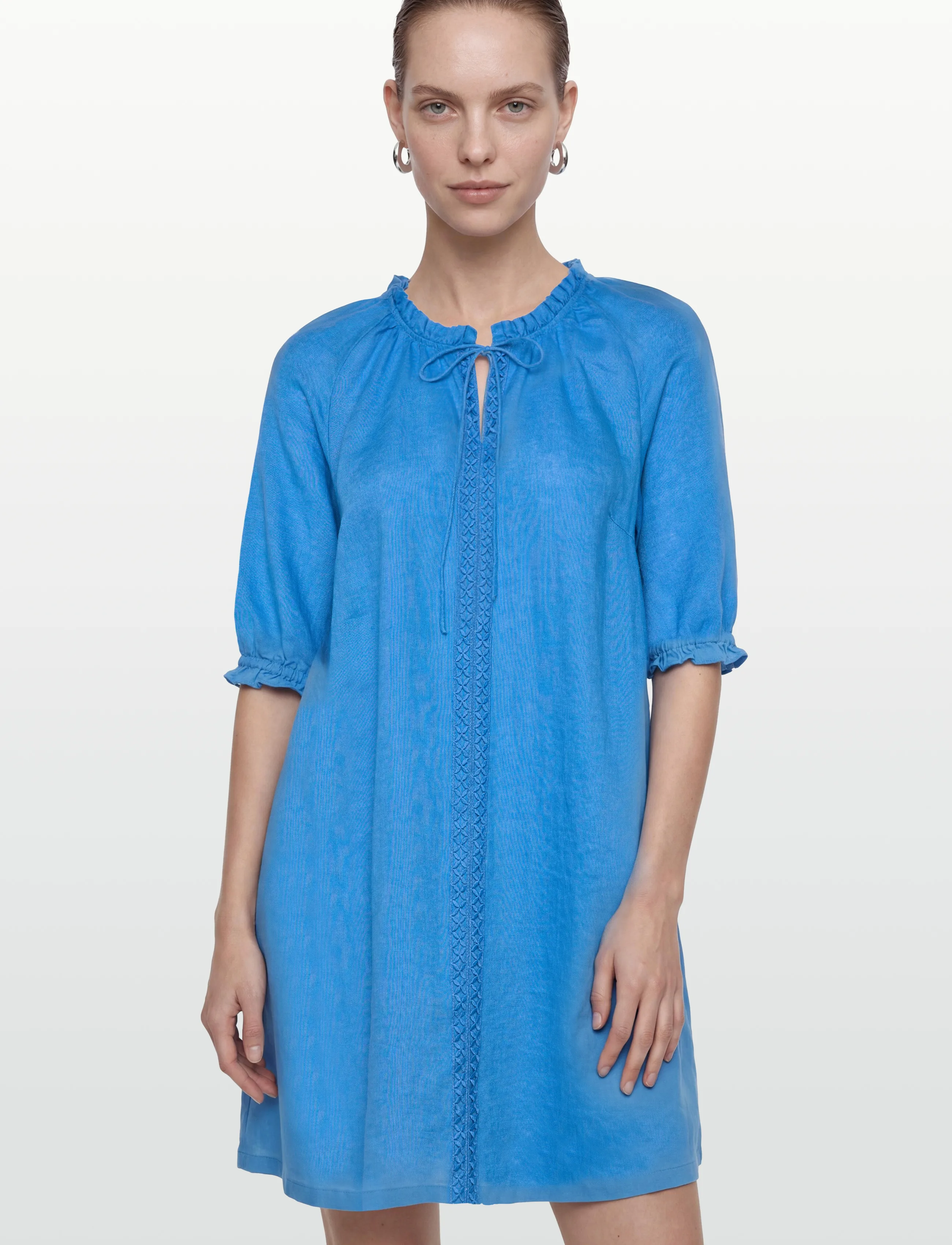 Cream - CRBellis Lace Dress Short - spitzenkleider - palace blue - 3