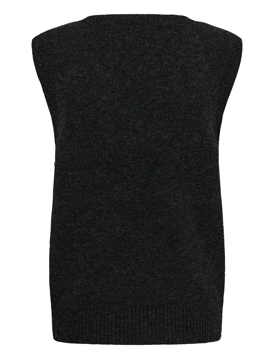 Cream - CRHope Knit Slipover - pitch black - 1