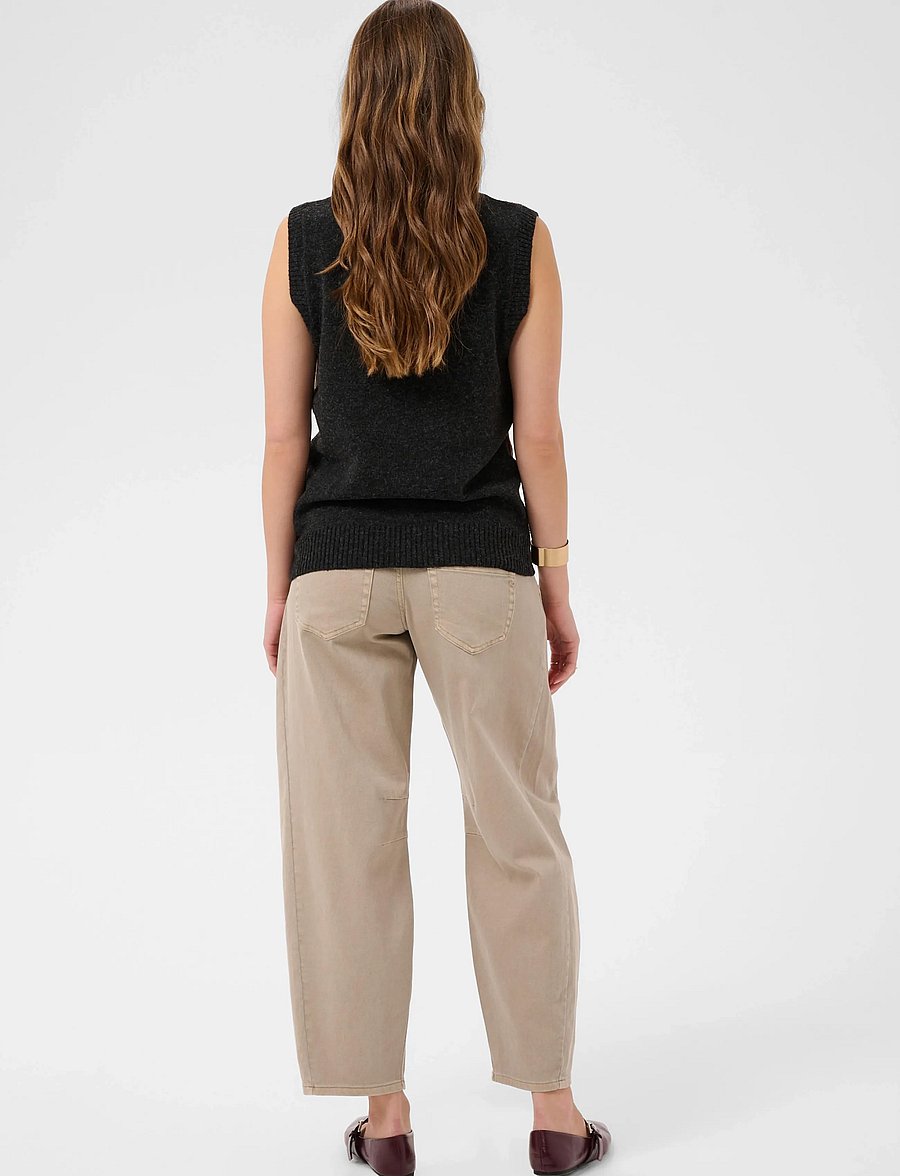 Cream - CRHope Knit Slipover - pitch black - 4