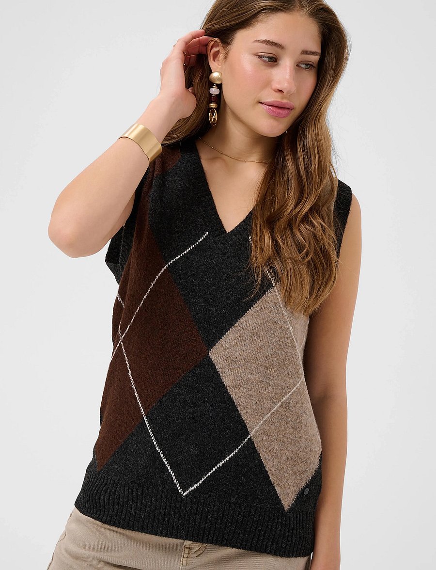 Cream - CRHope Knit Slipover - pitch black - 5