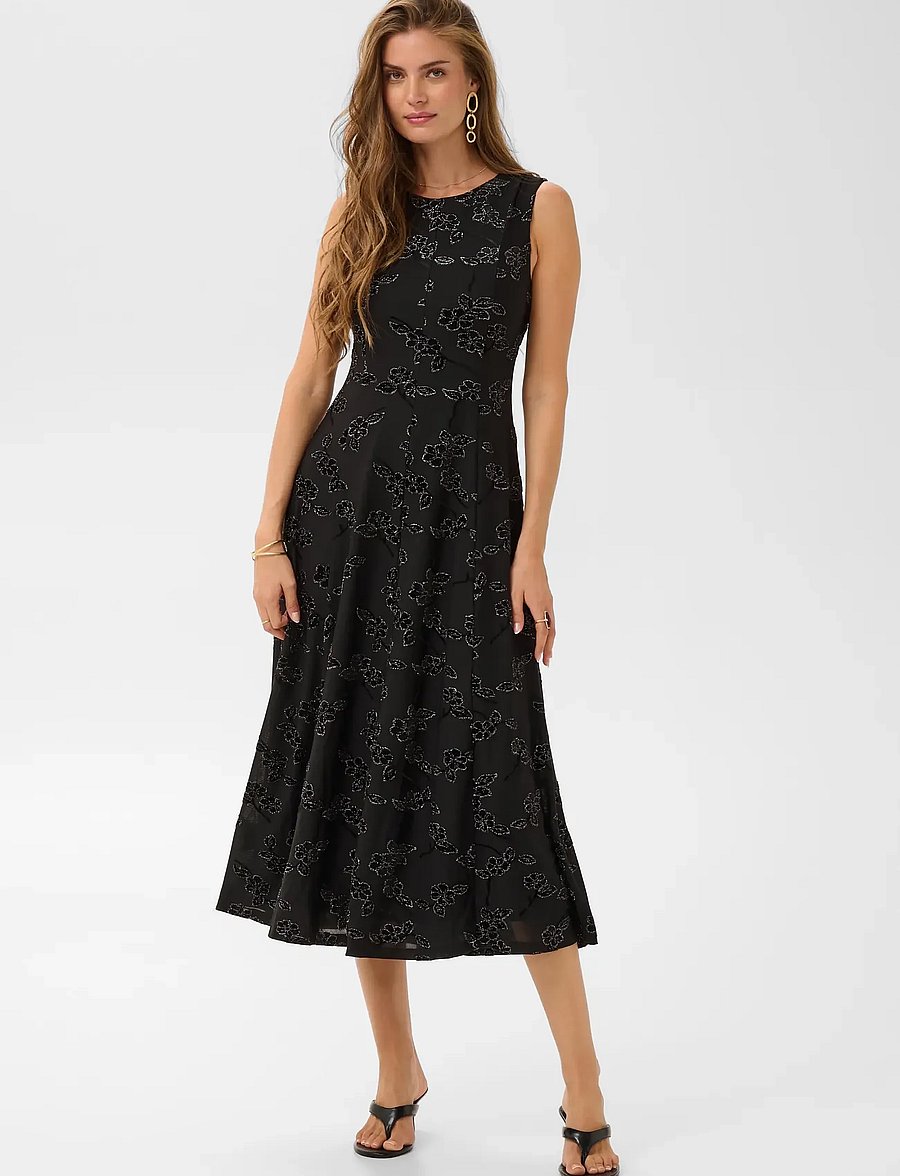 Cream - CRLilith Dress - partykleider - pitch black - 2