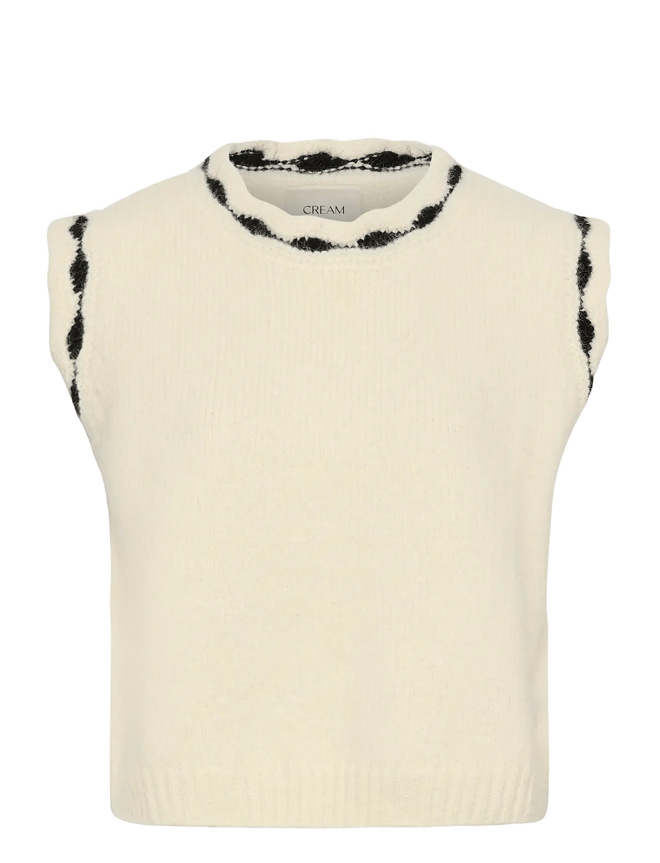 Cream - Crrosy Knit Slipover -