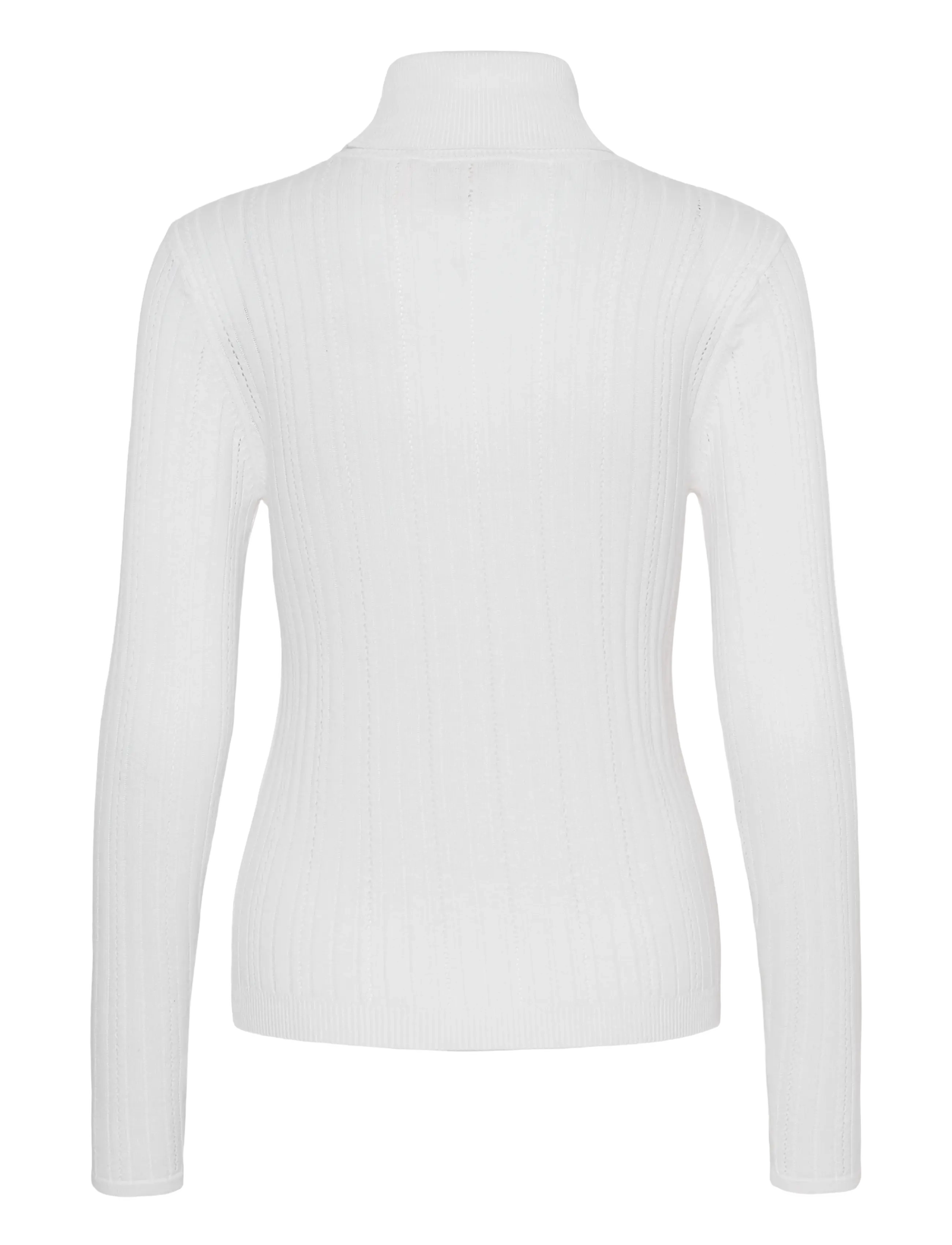 Cream Crpeloa Knit Rollneck tröjor dam – bild 2