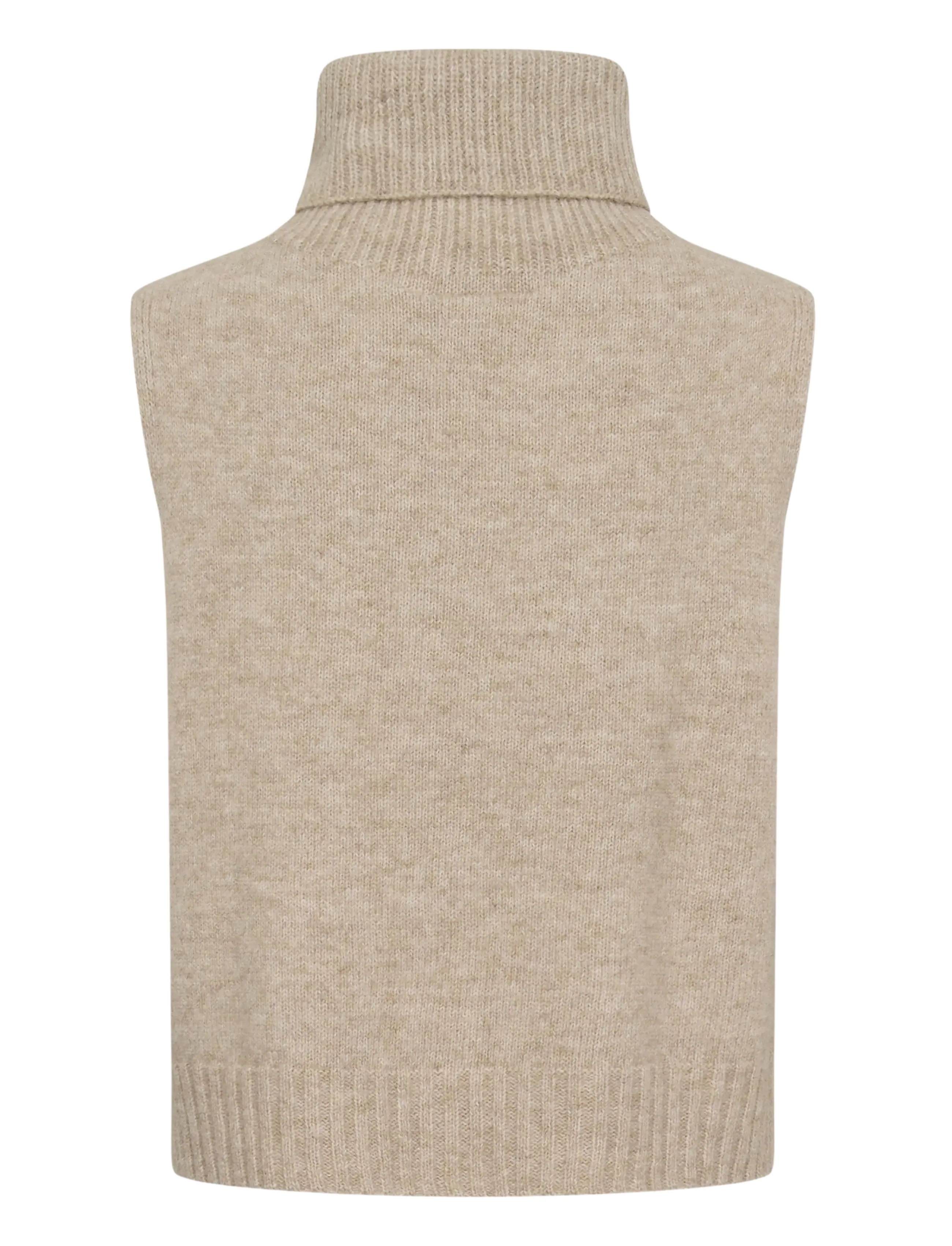 Cream - CRElsie Knit Slipover - strickwesten - light brown lentil melange - 1