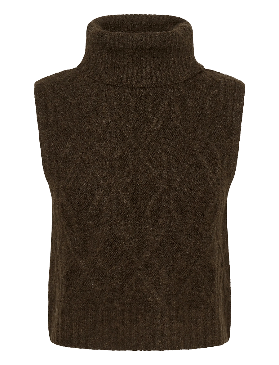 Cream - CRElsie Knit Slipover - strickwesten - java - 0