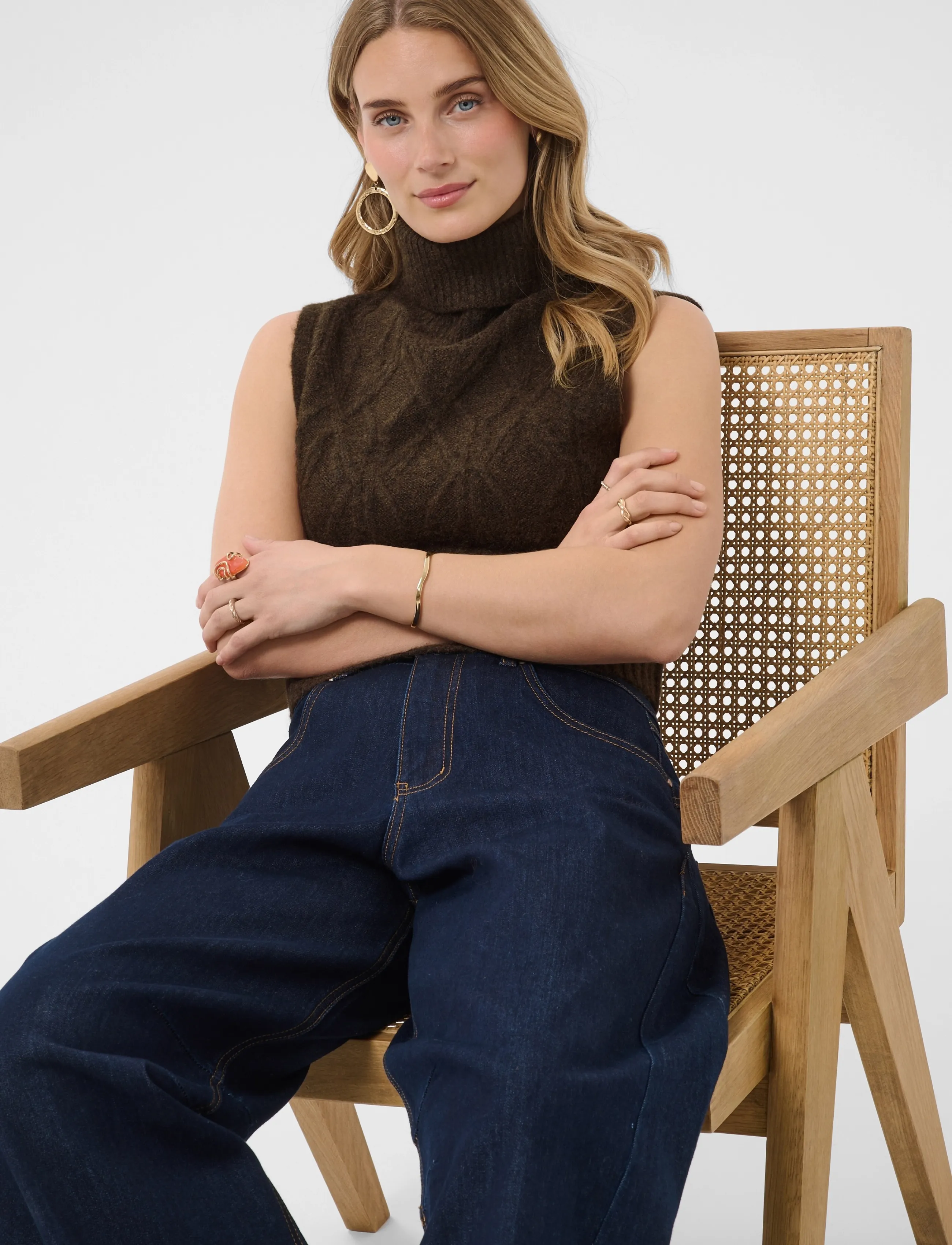 Cream - CRElsie Knit Slipover - java - 5