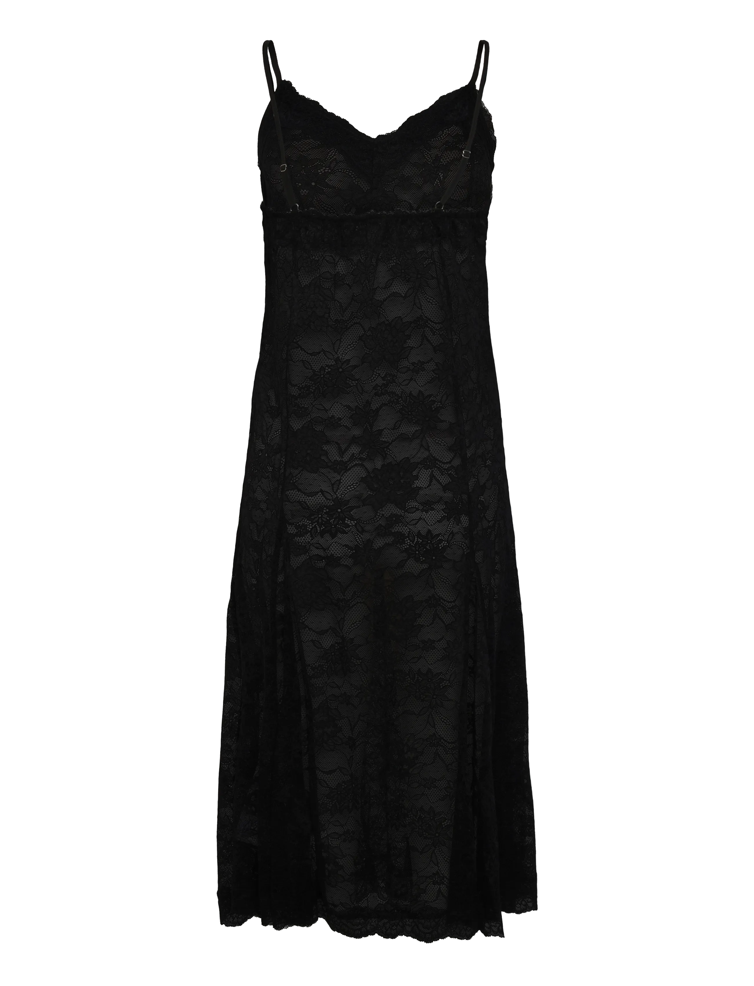 Cream - CRSanne Slipover Lace Dress - schlupfkleider - pitch black - 1