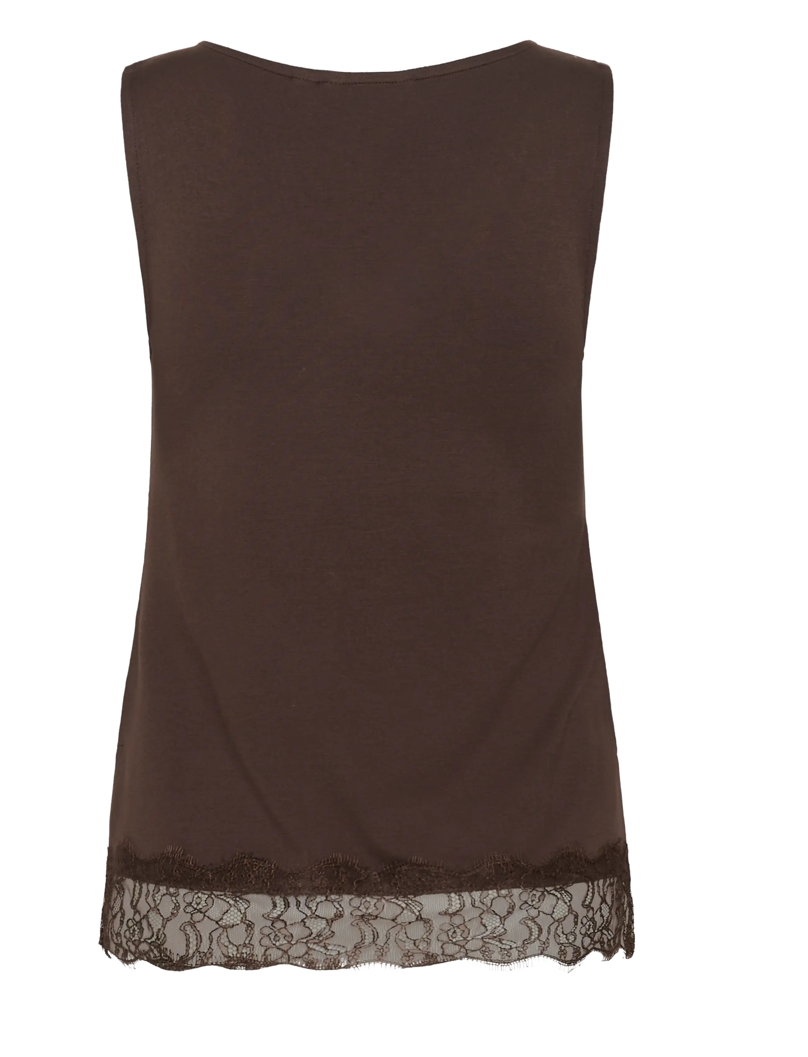 Cream - CRAlvaia Jersey Lace Top - java - 1