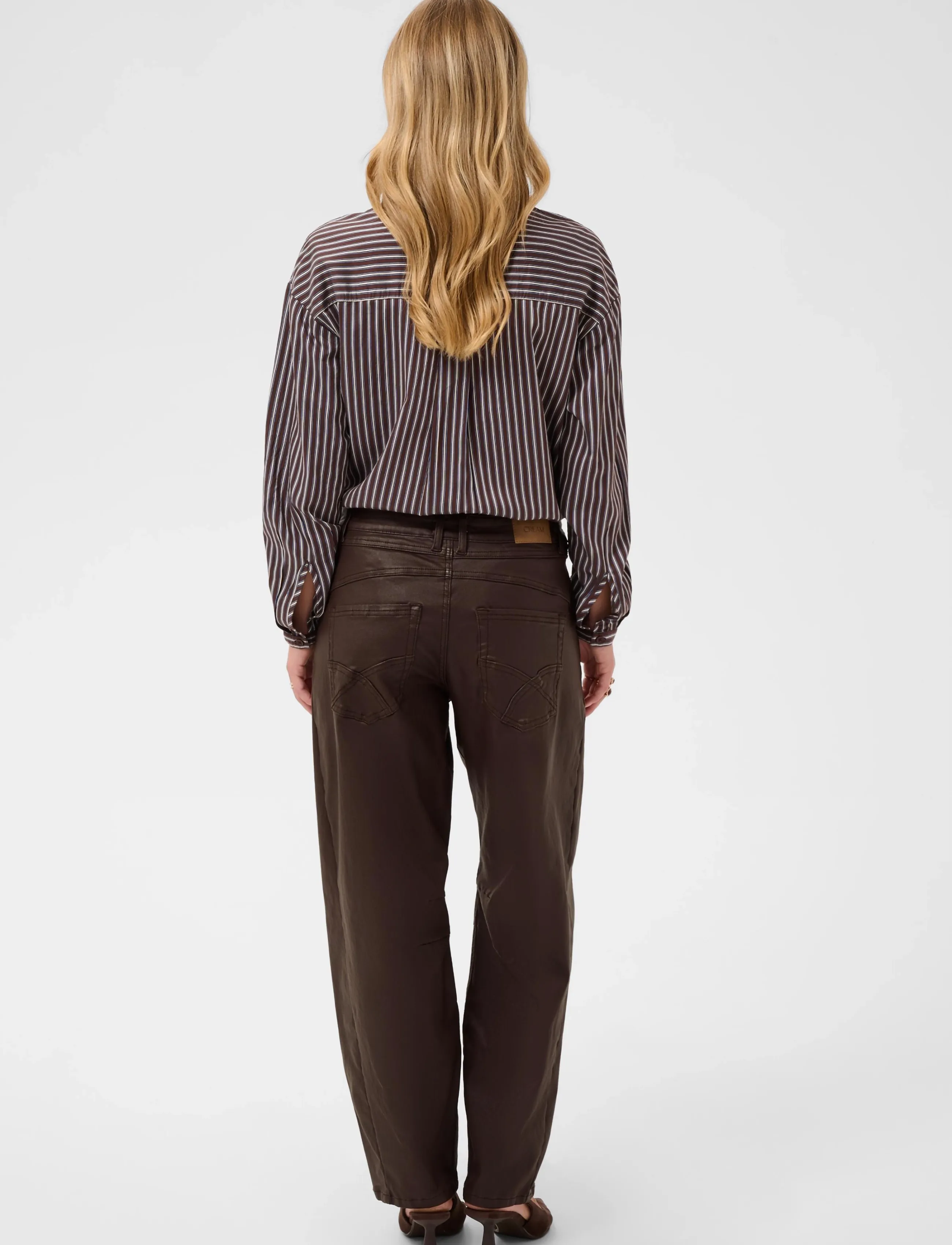 Cream - CRMaelis Bahren Ankl Ballon Jeans - barrel jeans - java - 4