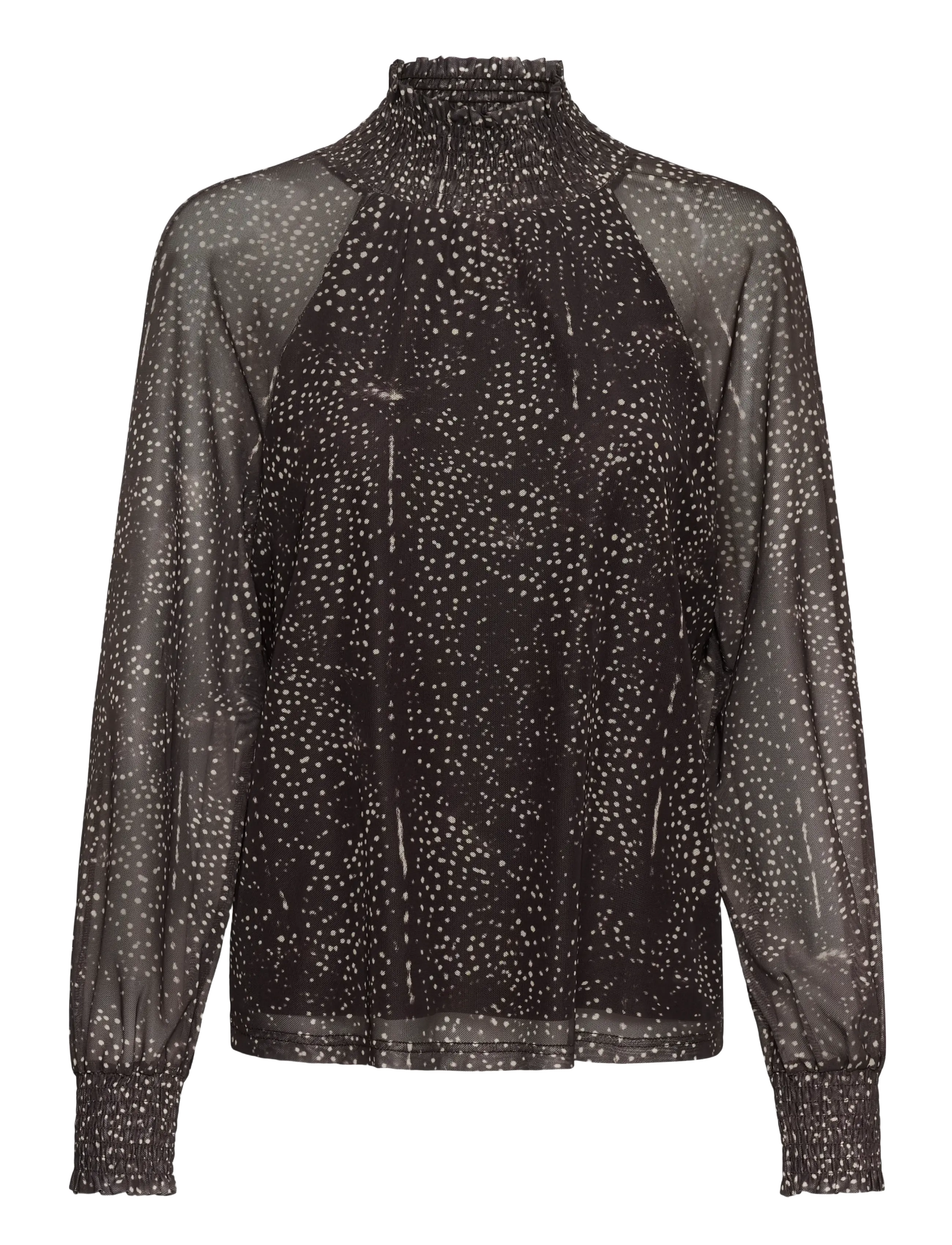 Cream CRDotty Blouse - Bluser & Skjorter - JAVA DOT / brown