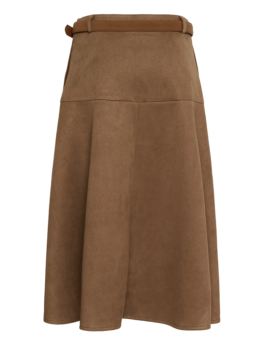 Cream - CRCanna Skirt - midi nederdele - fossila - 1