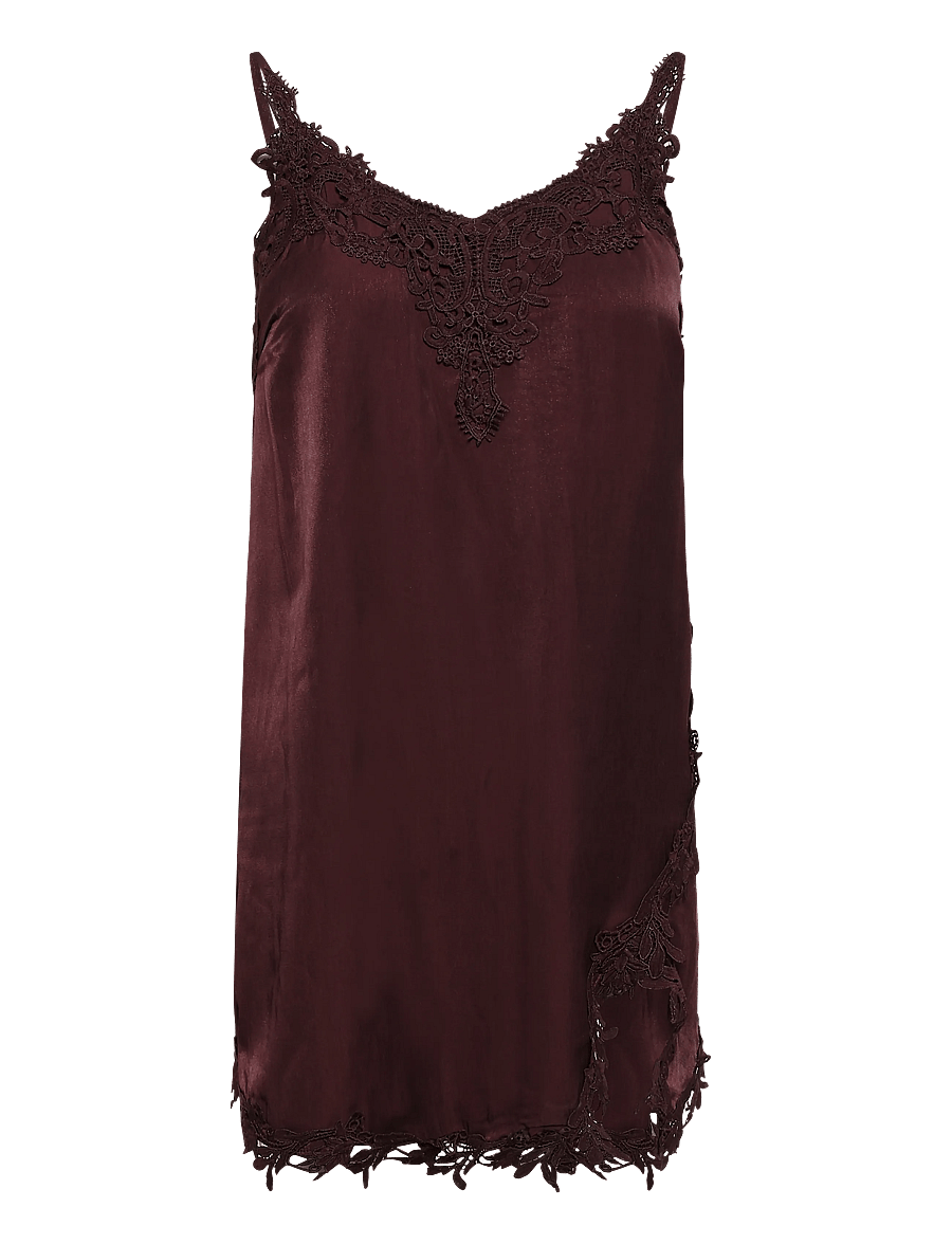 Cream - CRAnna Long Top - Ärmellose blusen - fudge - 0