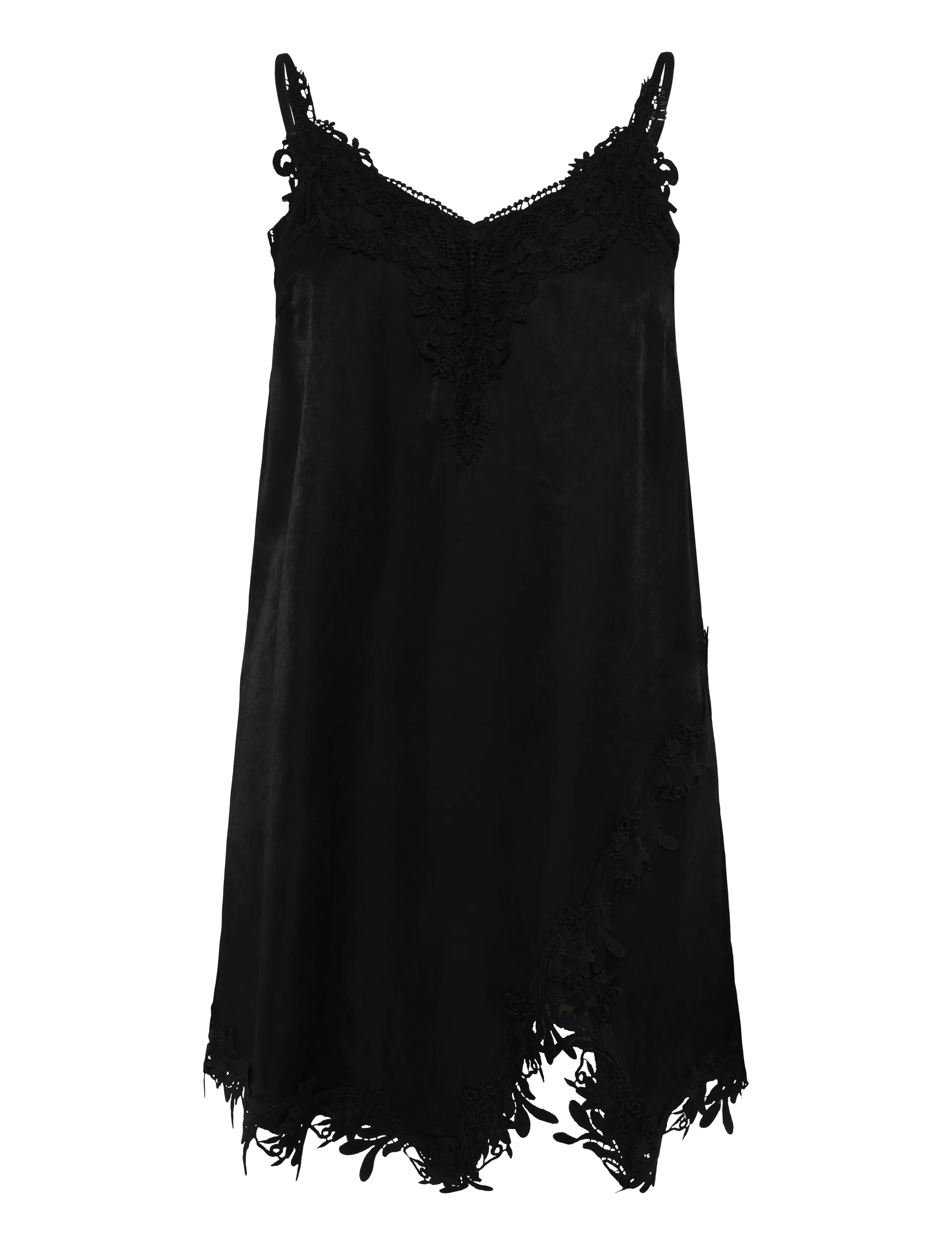 Cream CRAnna Long Top - Varrukateta pluusid - PITCH BLACK / black