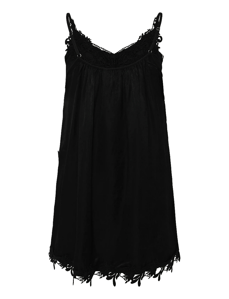 Cream - CRAnna Long Top - varrukateta pluusid - pitch black - 1