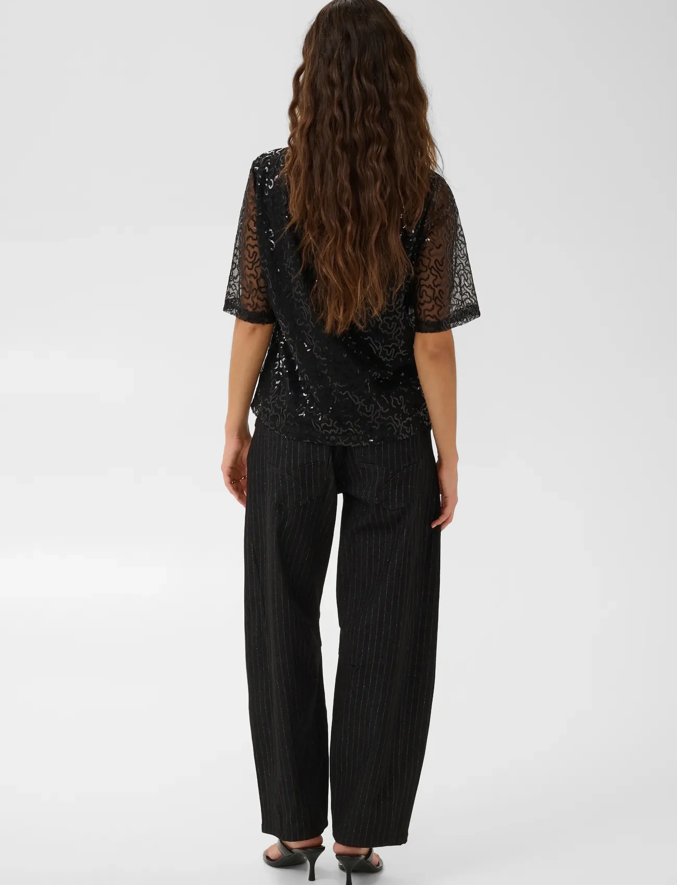 Cream - CRShima Blouse - pitch black - 4