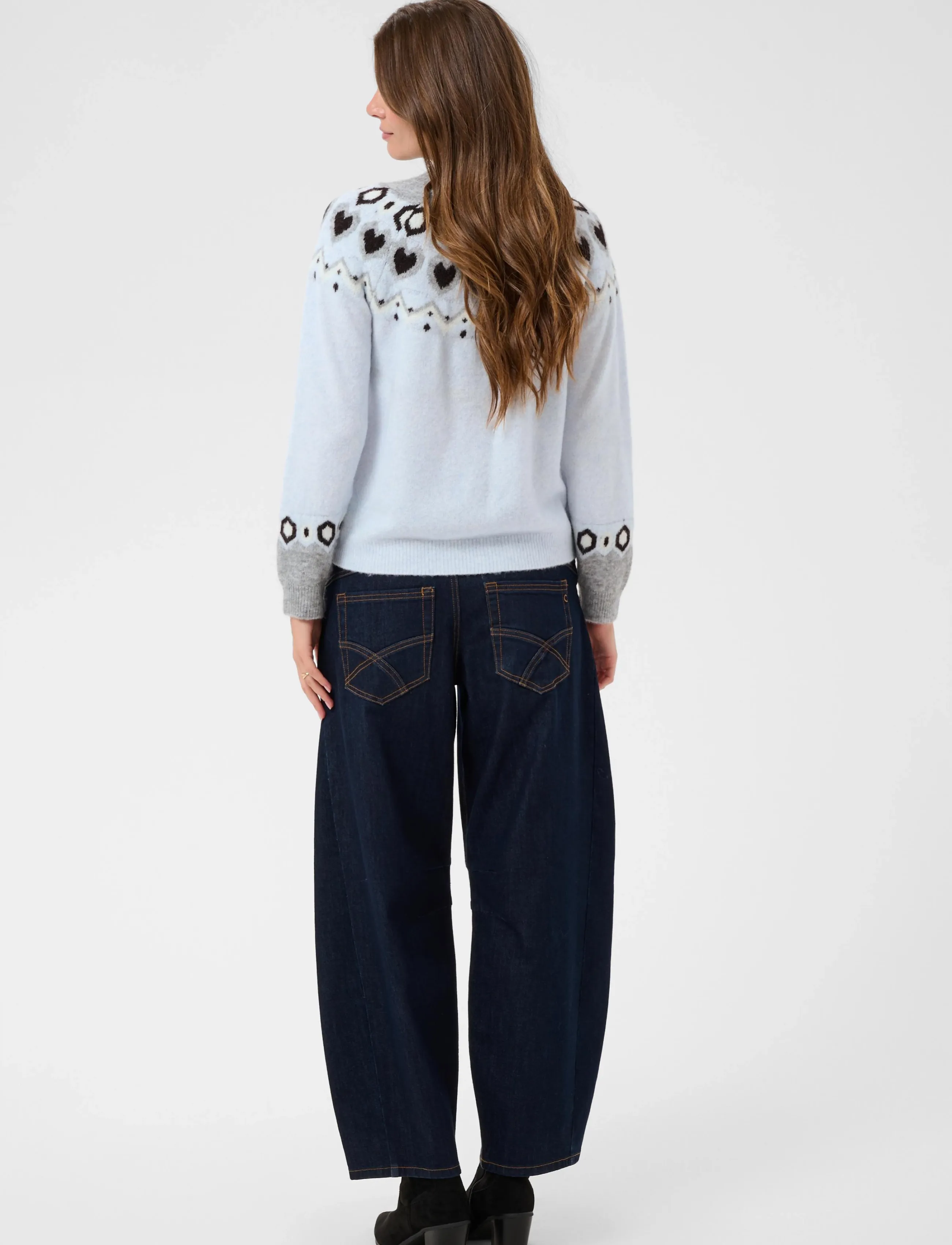 Cream - CRCherrie Knit Pullover - stickade tröjor - plein air - 3