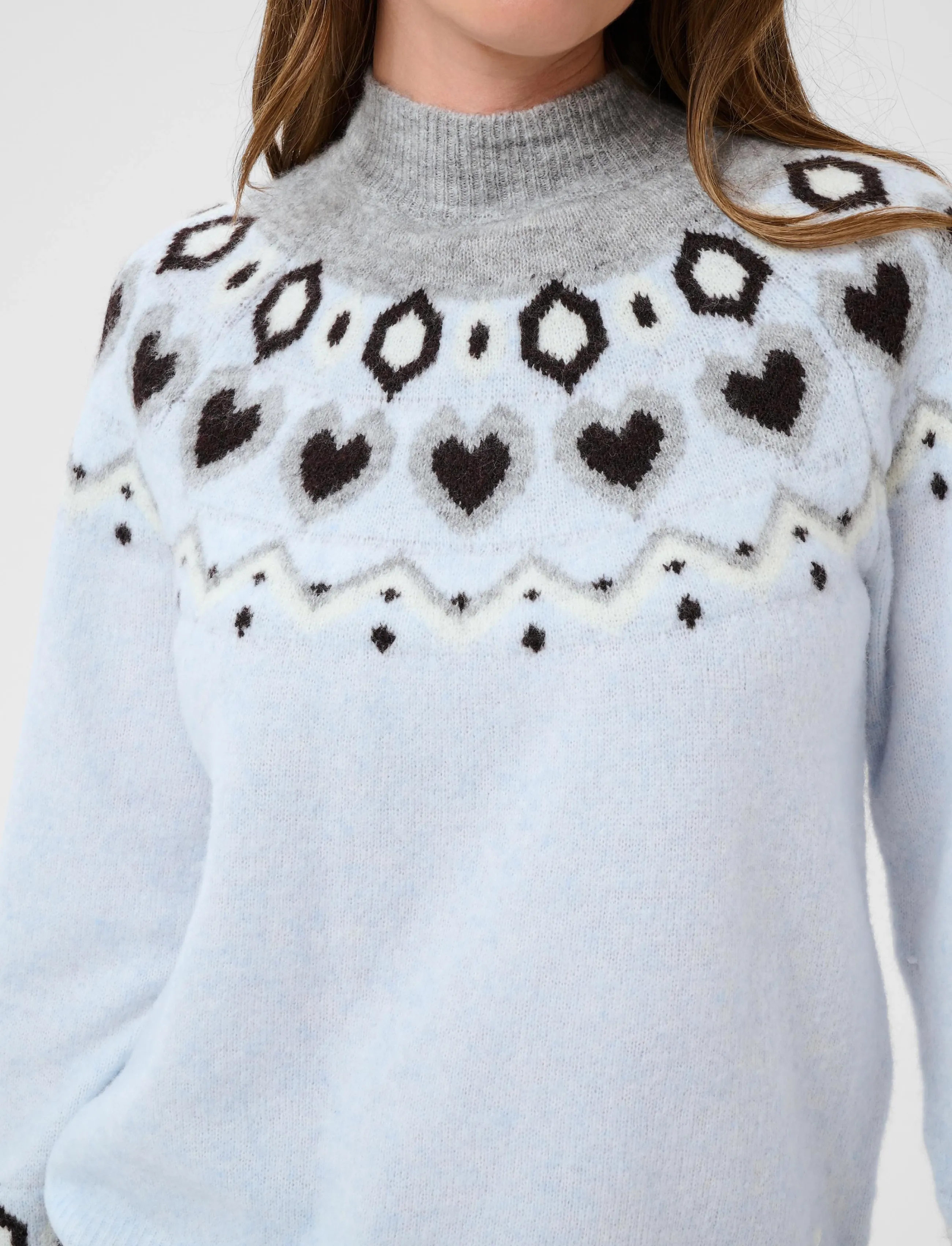 Cream - CRCherrie Knit Pullover - stickade tröjor - plein air - 5