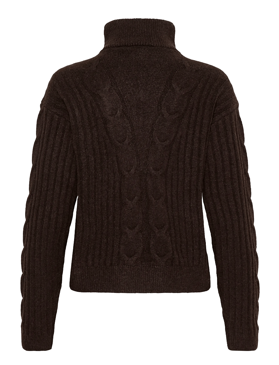 Cream - CRSiffe Zipper Pullover - jumpers - java - 1