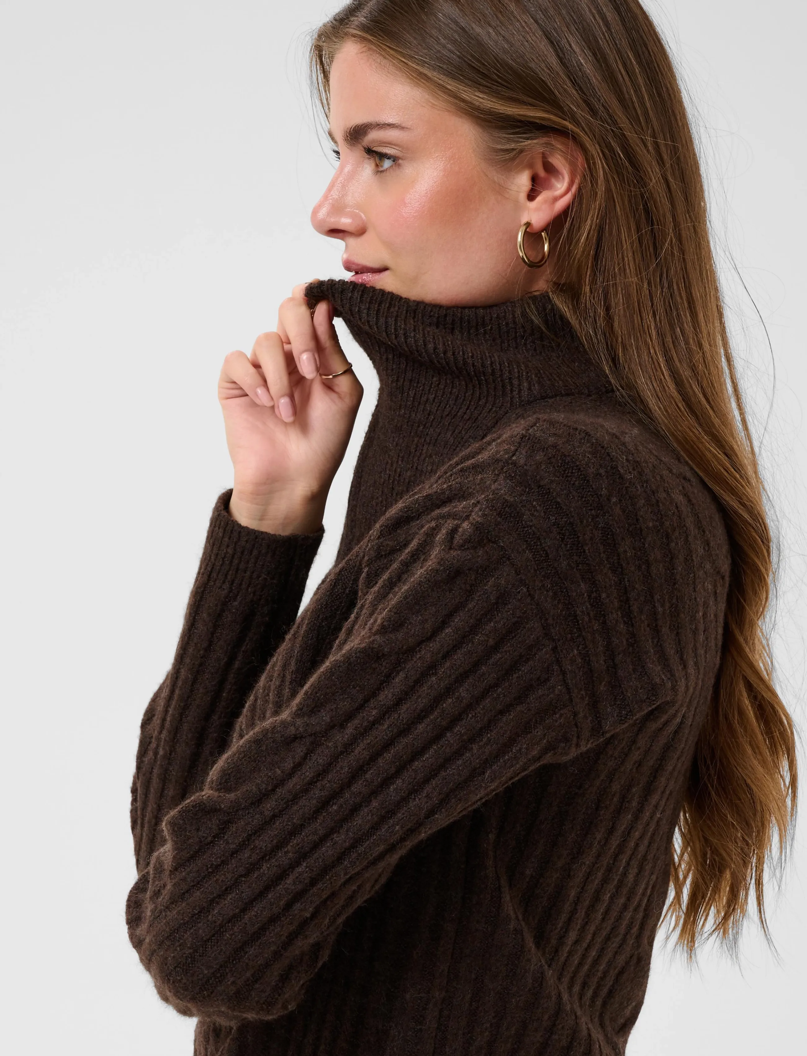 Cream - CRSiffe Zipper Pullover - jumpers - java - 5