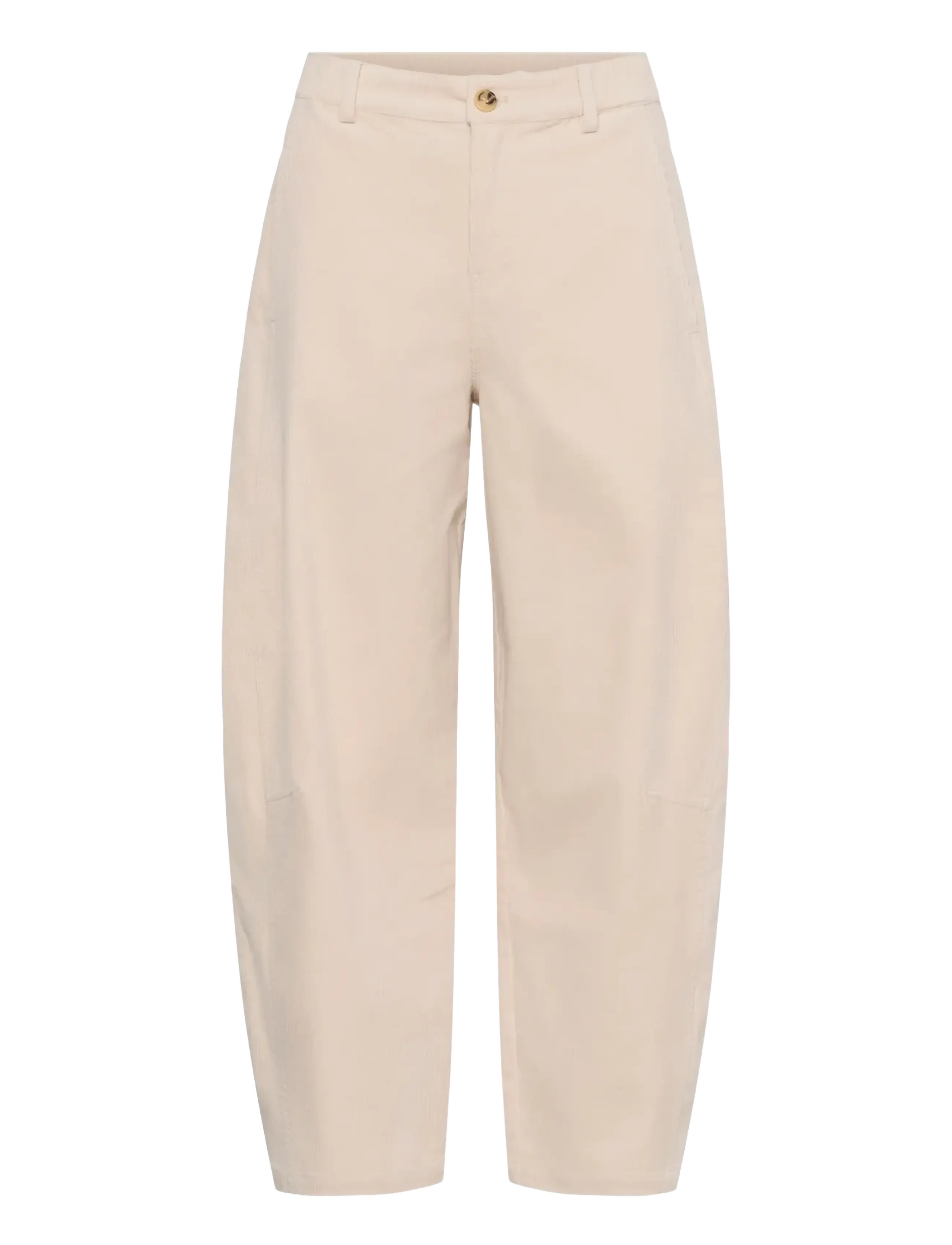 Cream CRBalllie Barrel Pant - Bukser - OFFWHITE / cream