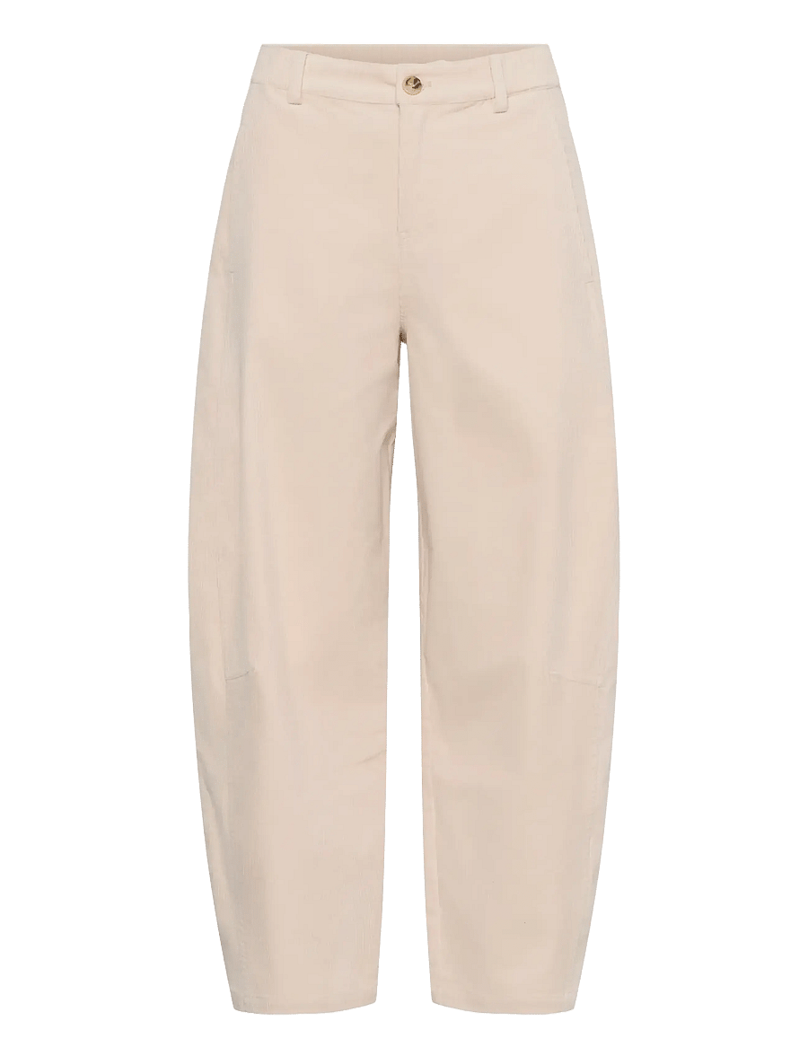 Cream - CRBalllie Barrel Pant - barrel-bukser - offwhite - 0