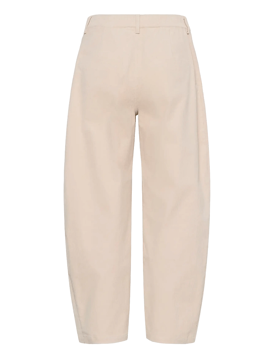 Cream - CRBalllie Barrel Pant - barrel-bukser - offwhite - 1