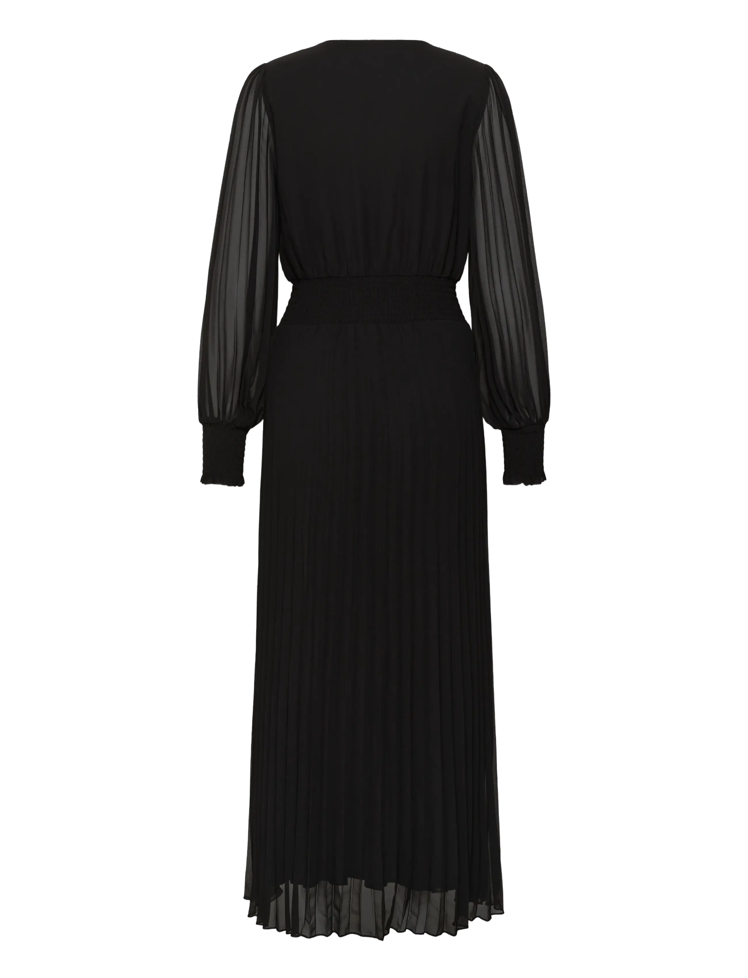 Cream - CRAluna Puff Sleeve Dress - pitch black - 1