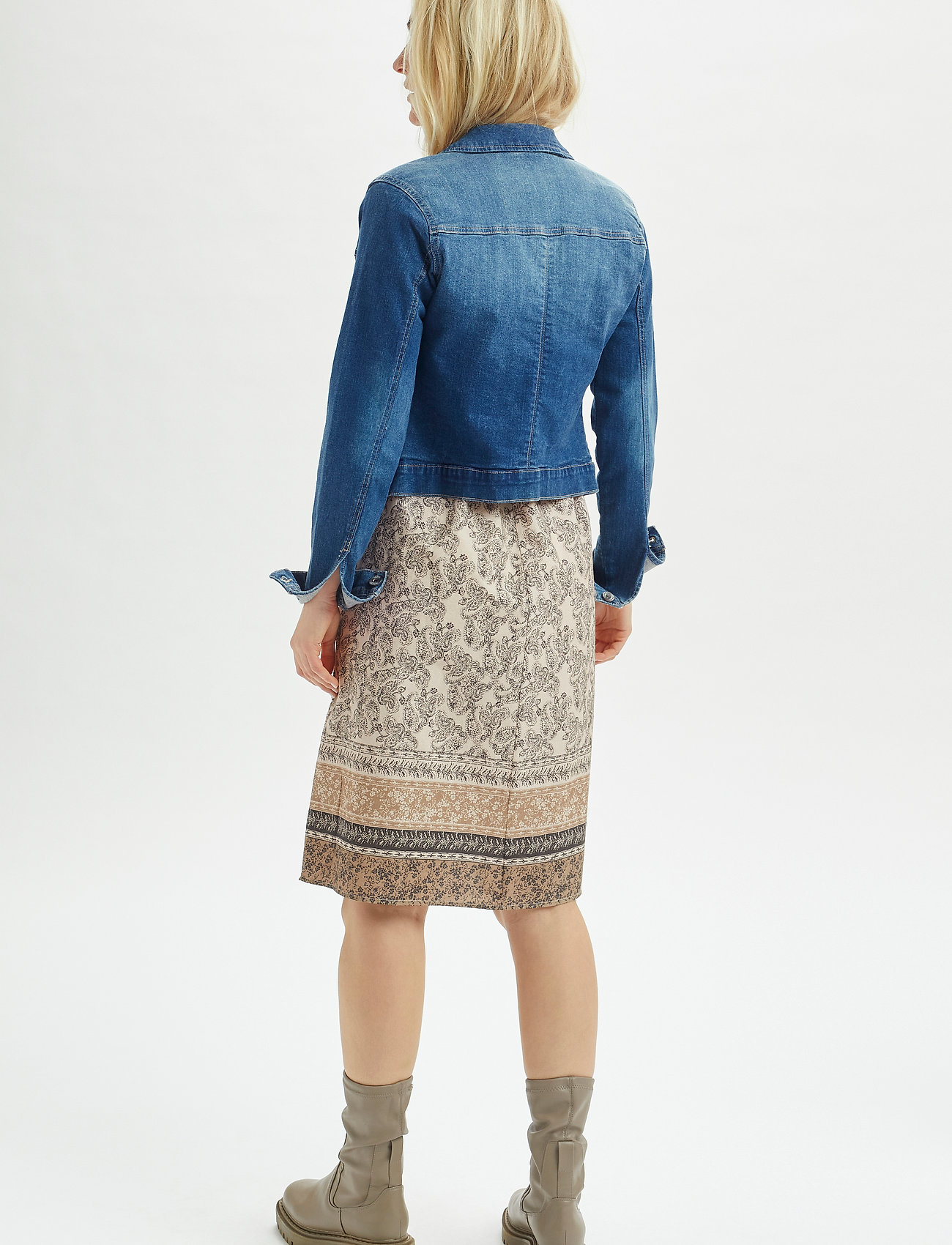 Cream - Lisa Denim Jacket - kerged jakid - rich blue denim - 4