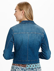 Cream - Lisa Denim Jacket - spring jackets - rich blue denim - 5